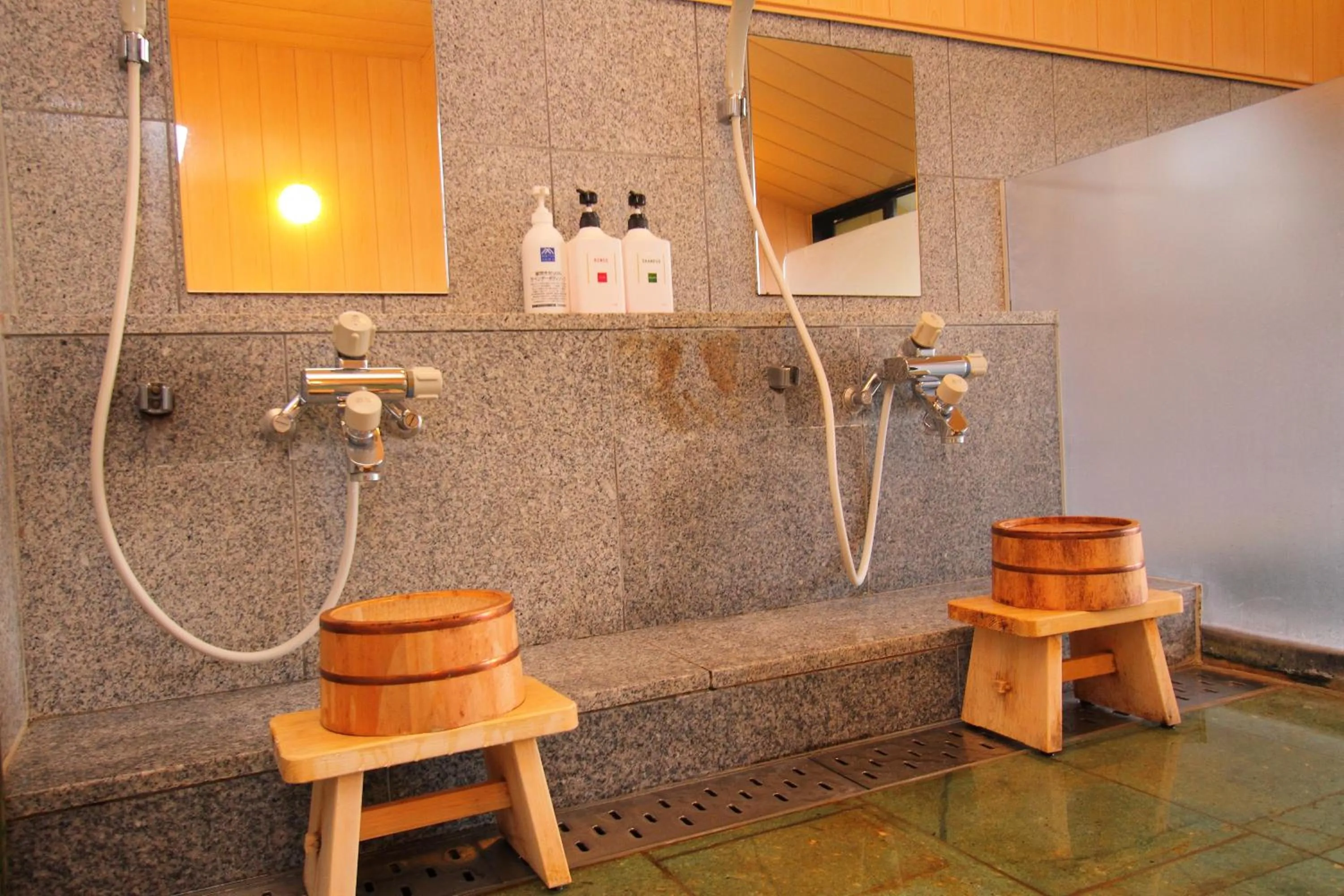 Hot Spring Bath in Hotel Asafuji