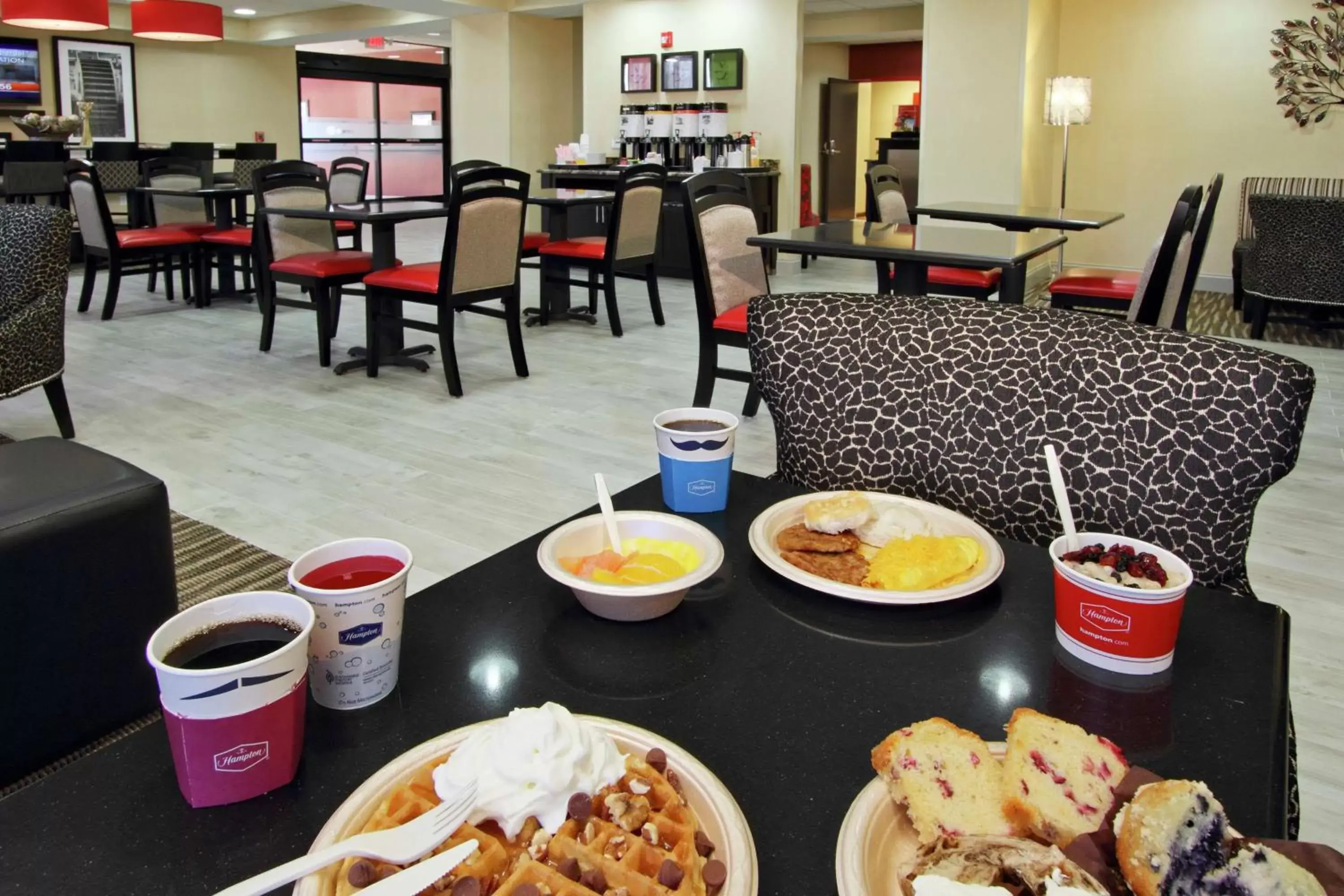 Dining area, Restaurant/Places to Eat in Hampton Inn Richland/South Jackson