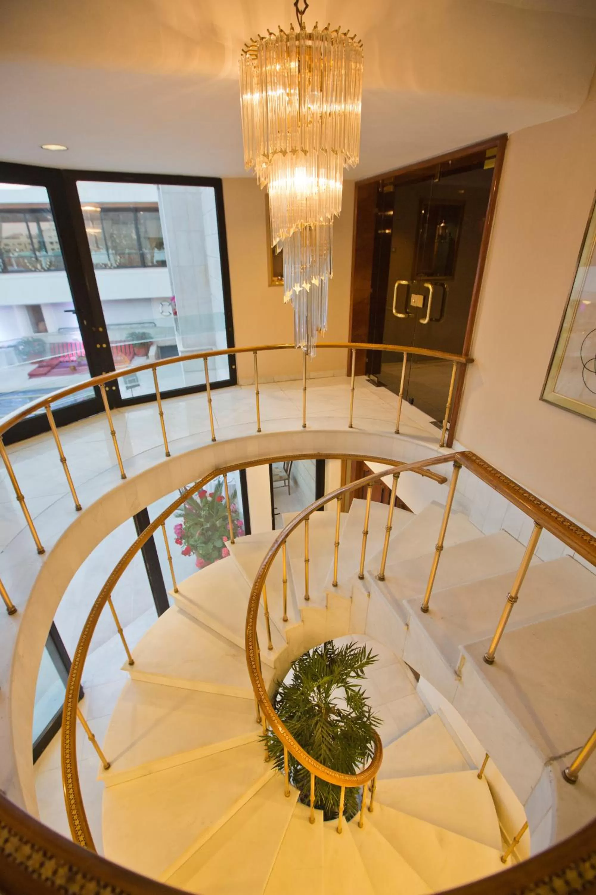 Decorative detail in Amman International Hotel