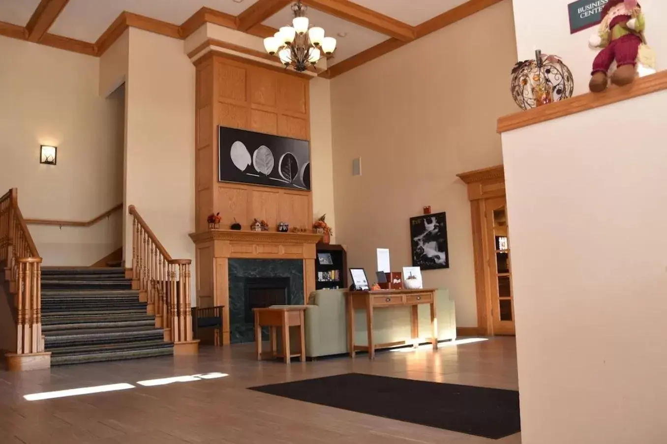 Property building, Lobby/Reception in Port Wisconsin Inn and Suites Property building, Lobby/Reception in Port Wisconsin Inn and Suites