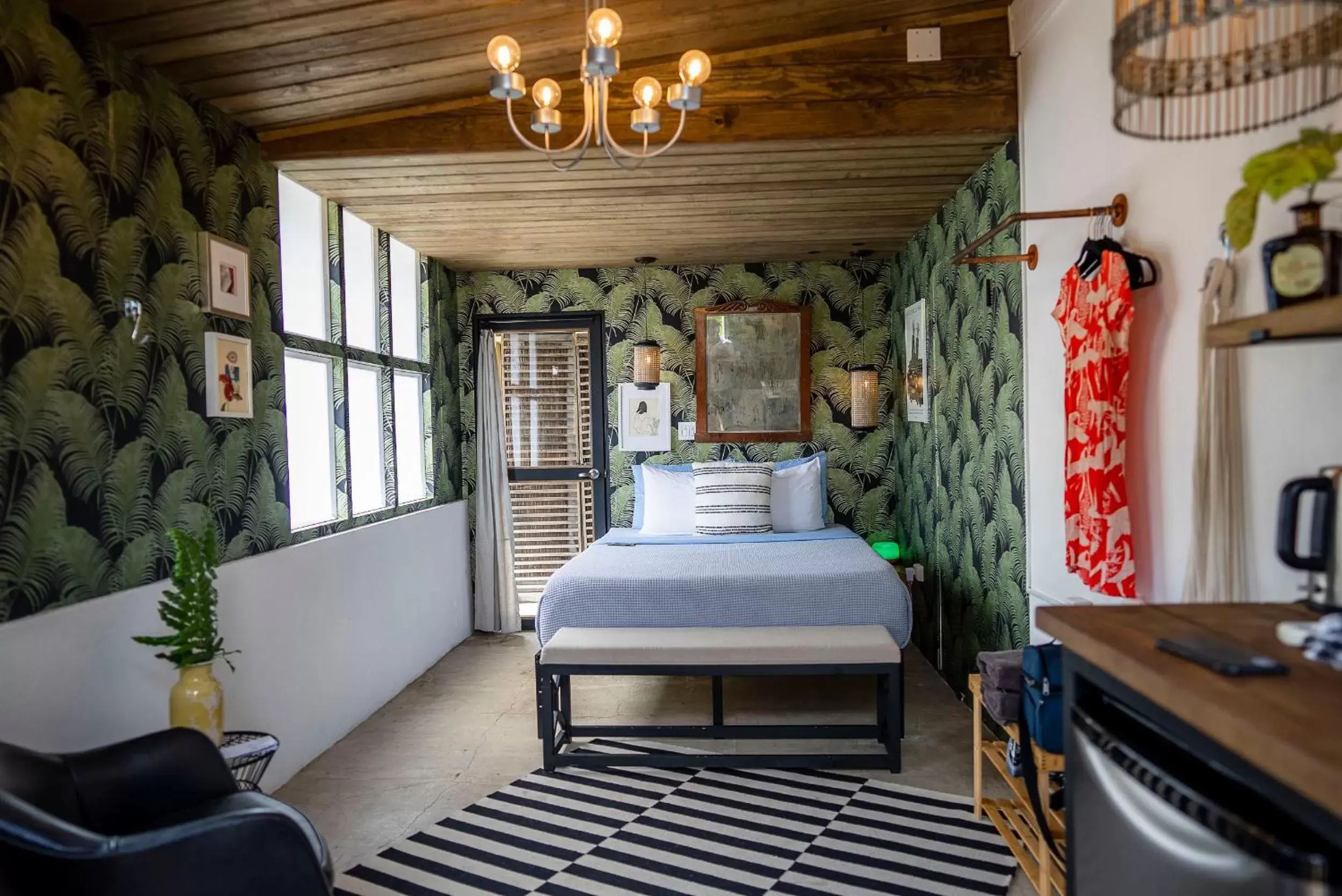 Bed in La Botanica Hotel