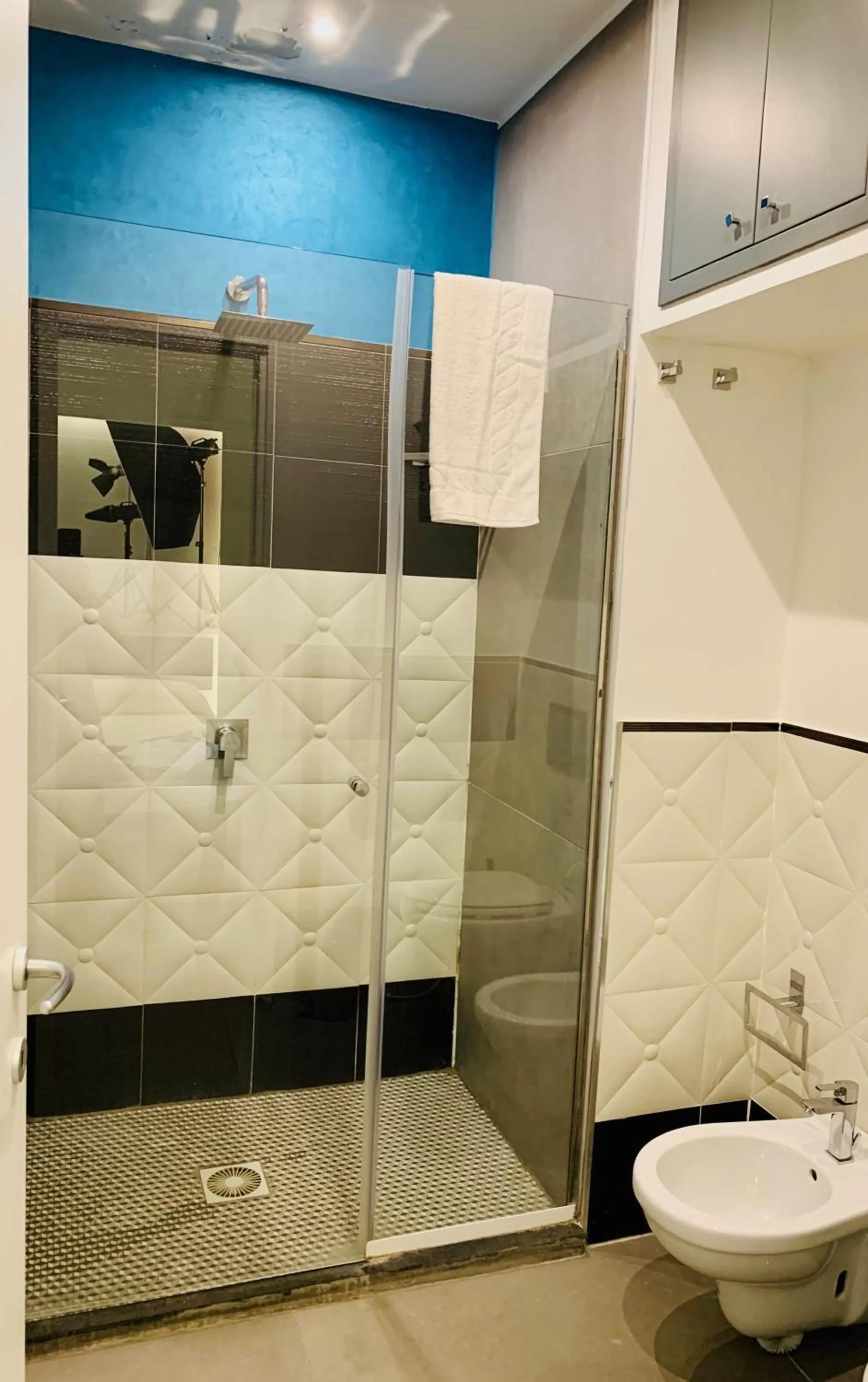 Shower in Relais Piazza Del Plebiscito B&B