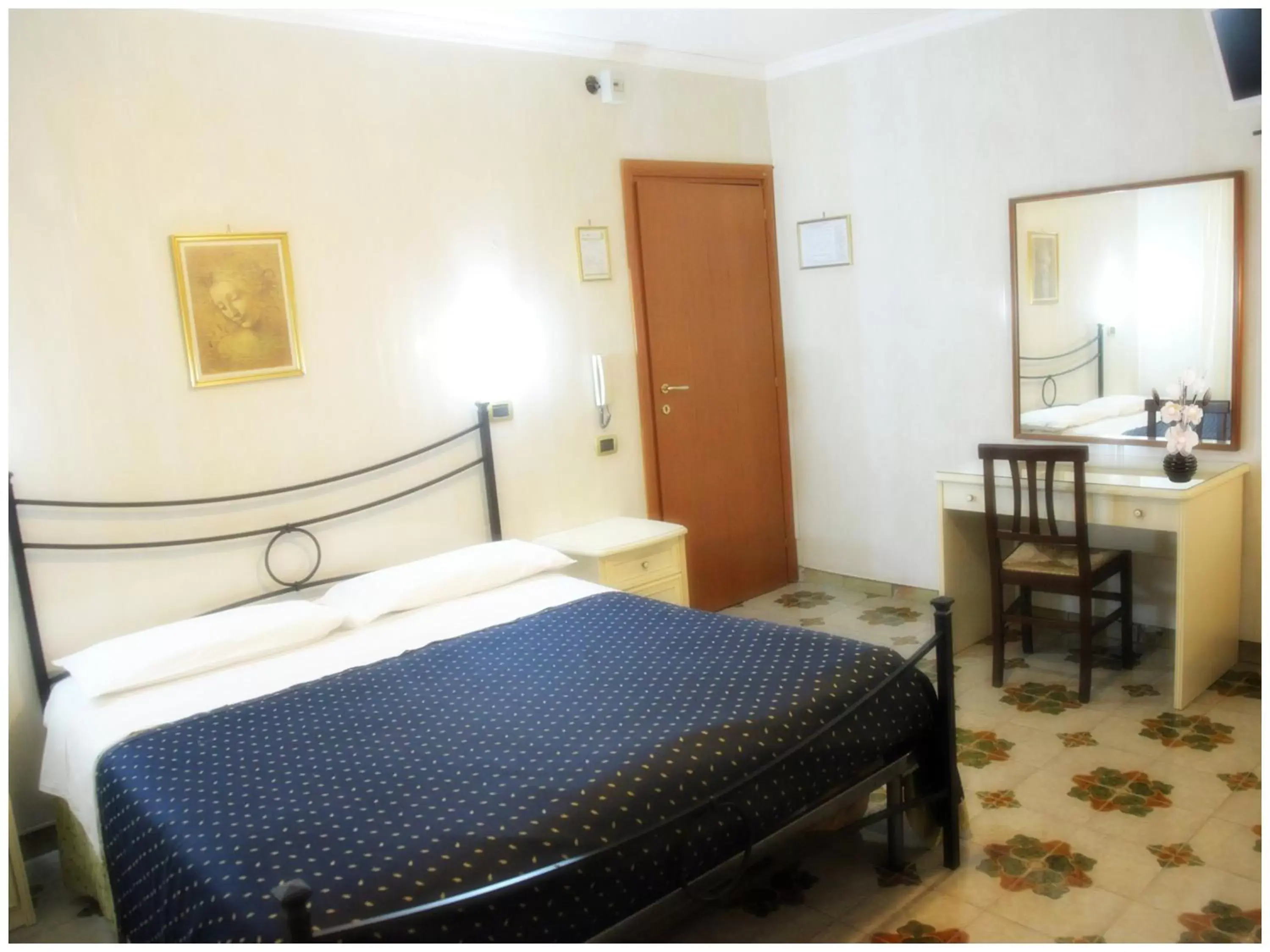 Bed in Hotel Pisani