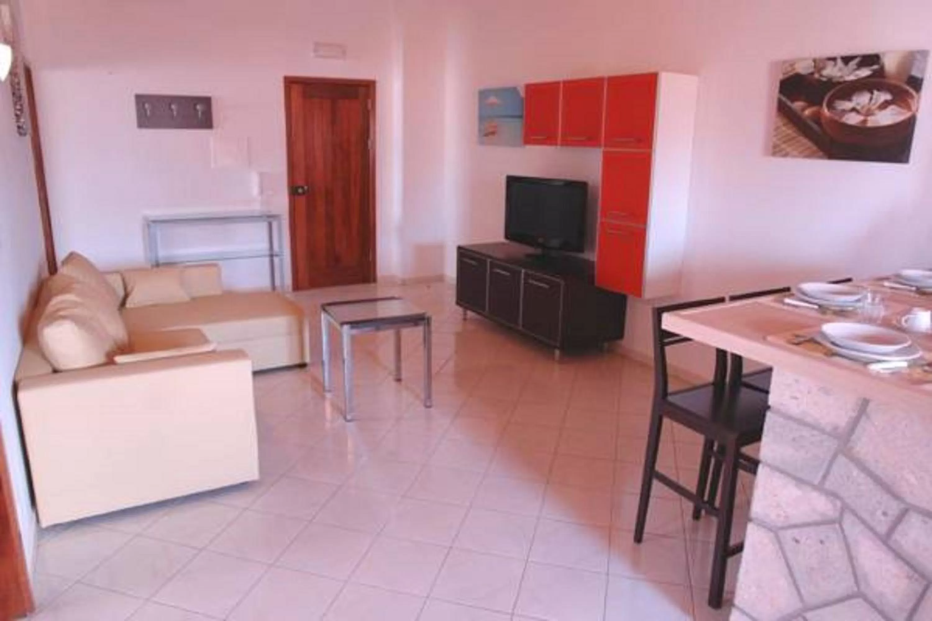 Living room in Aparthotel Ponta Preta