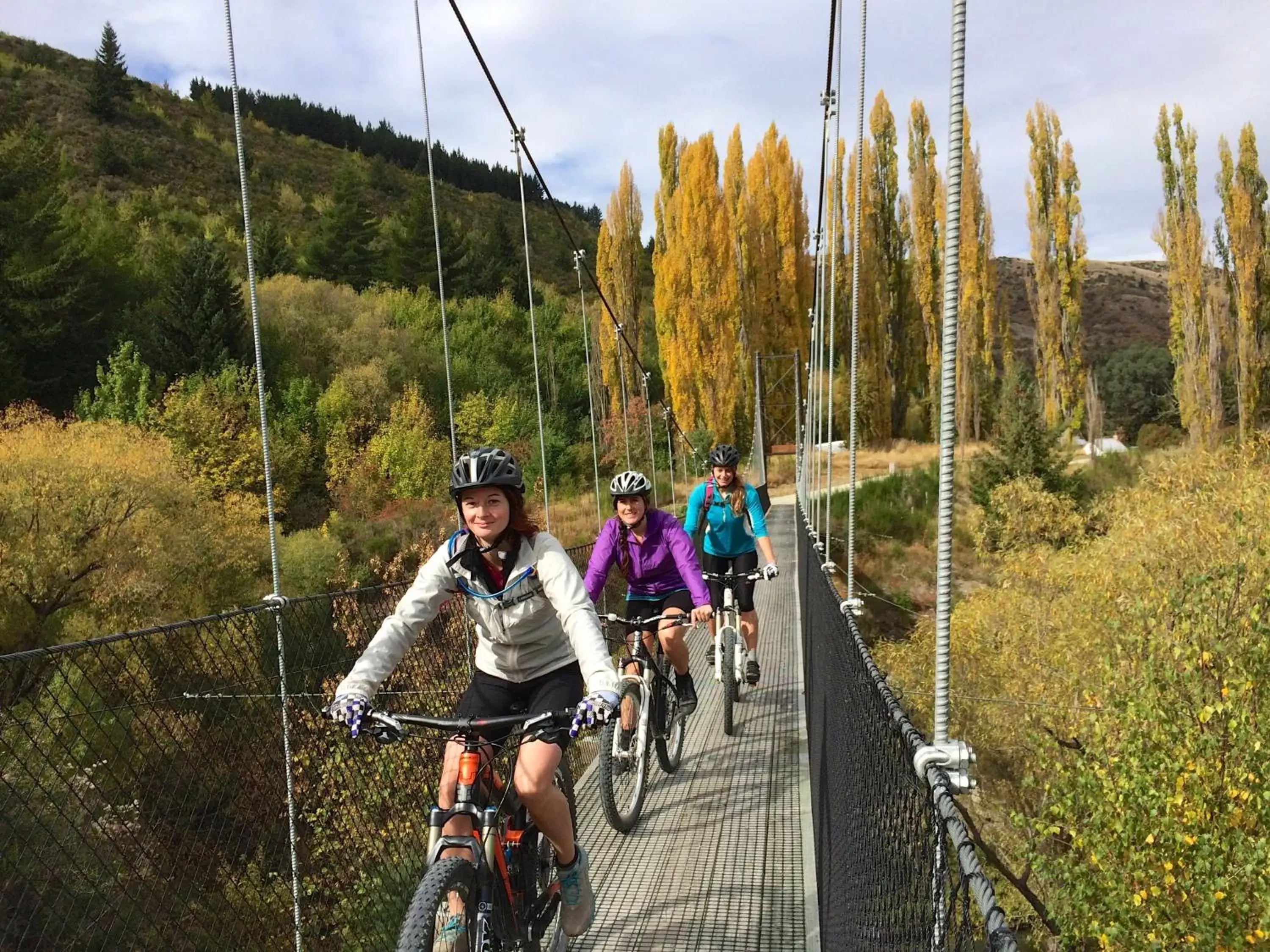 Cycling, Guests in Arrowtown House Boutique Hotel