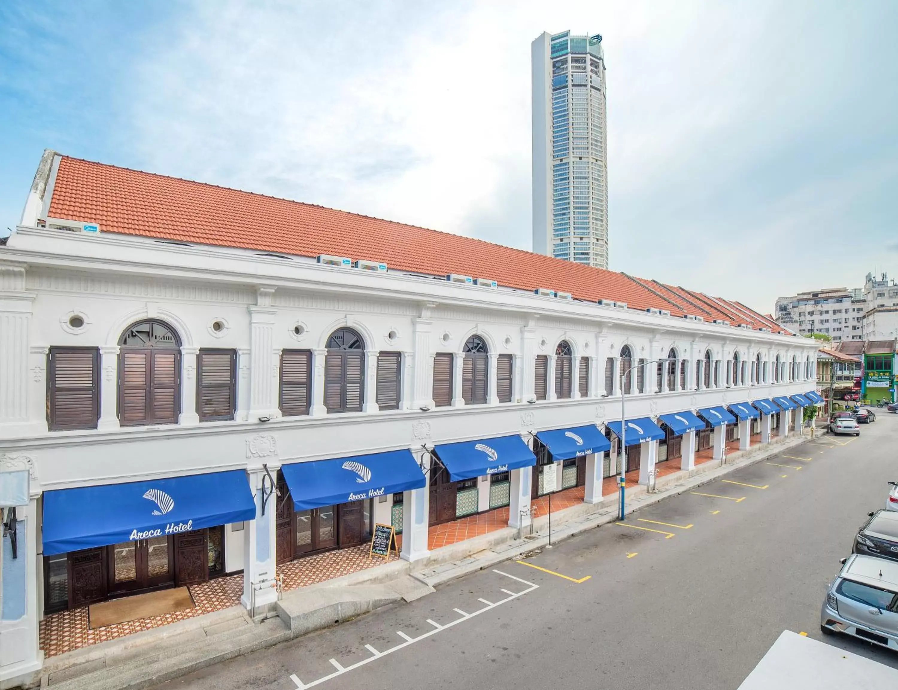 Facade/entrance, Property Building in Areca Hotel Penang