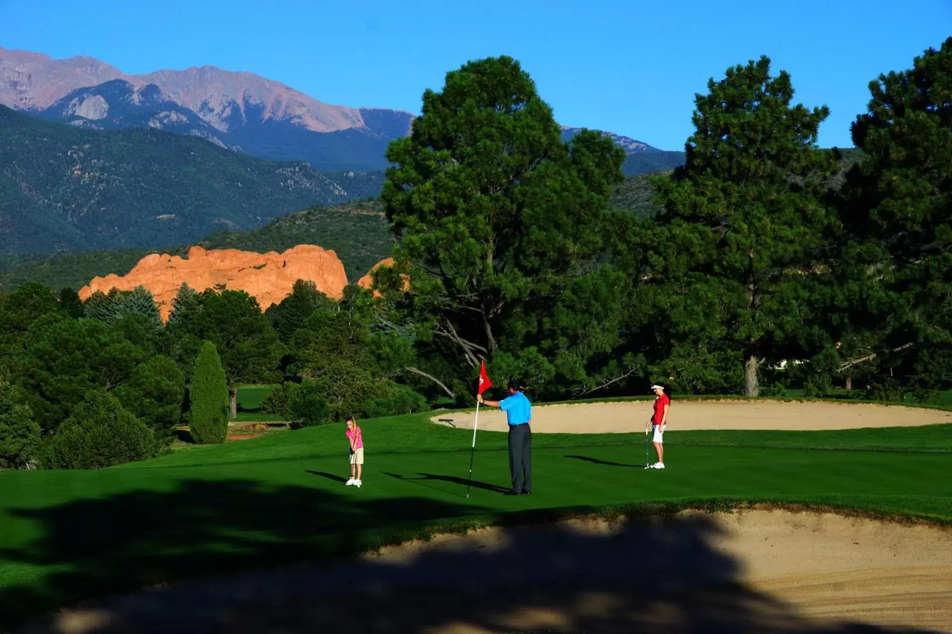 Golfcourse, Golf in Garden of the Gods Club & Resort