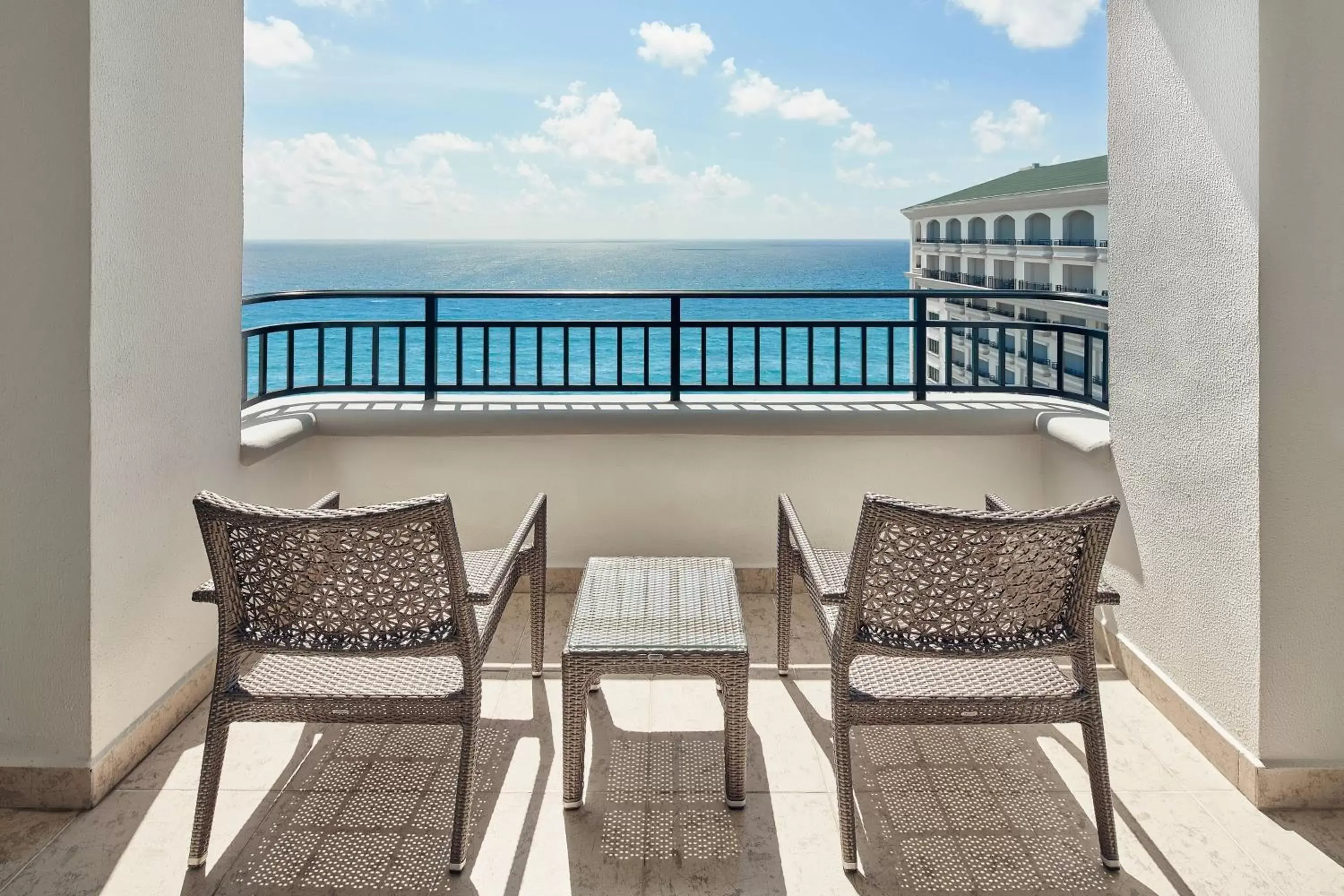 Photo of the whole room, Balcony/Terrace in JW Marriott Cancun Resort & Spa