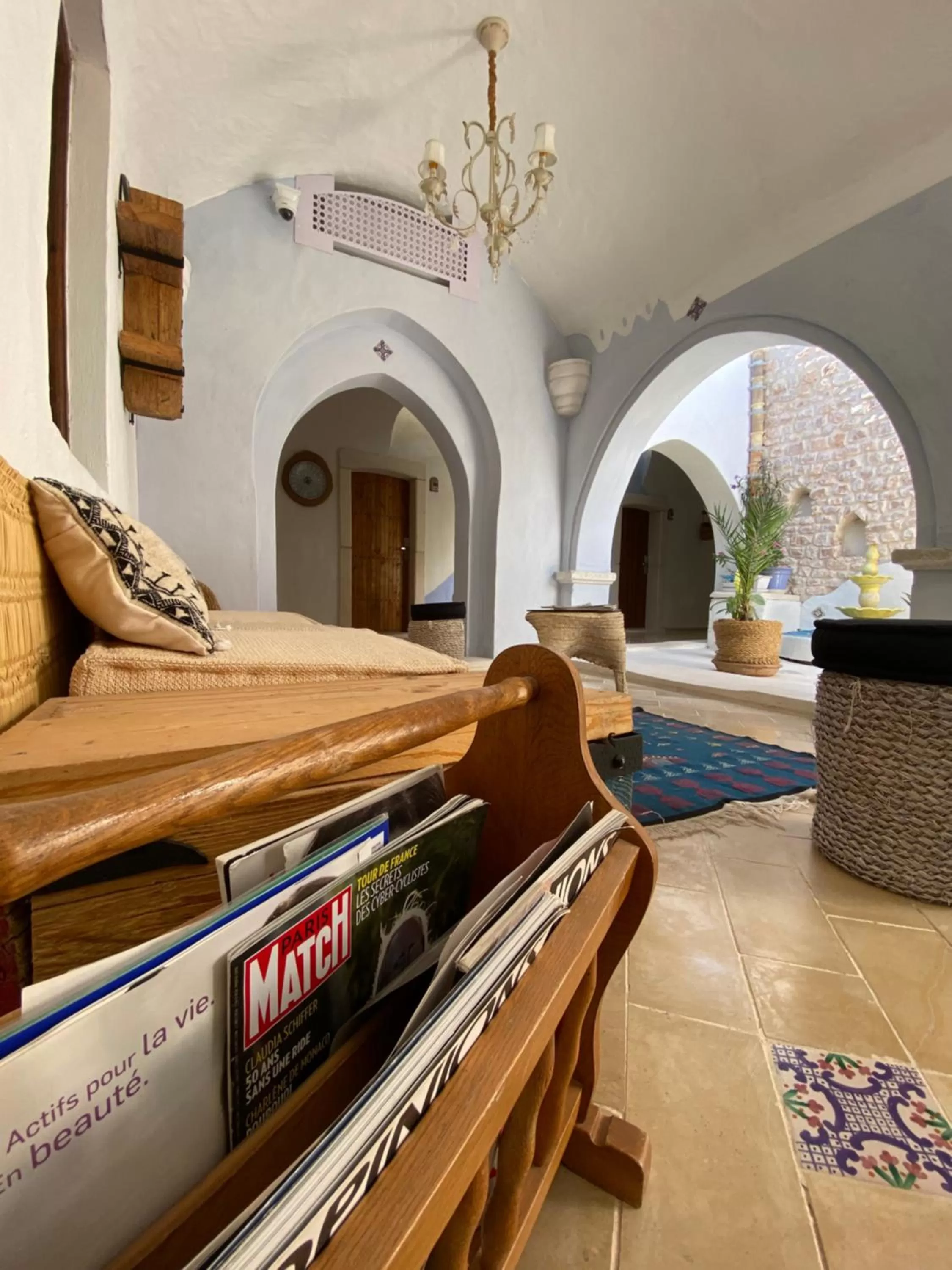 Seating area in Djerba Authentique