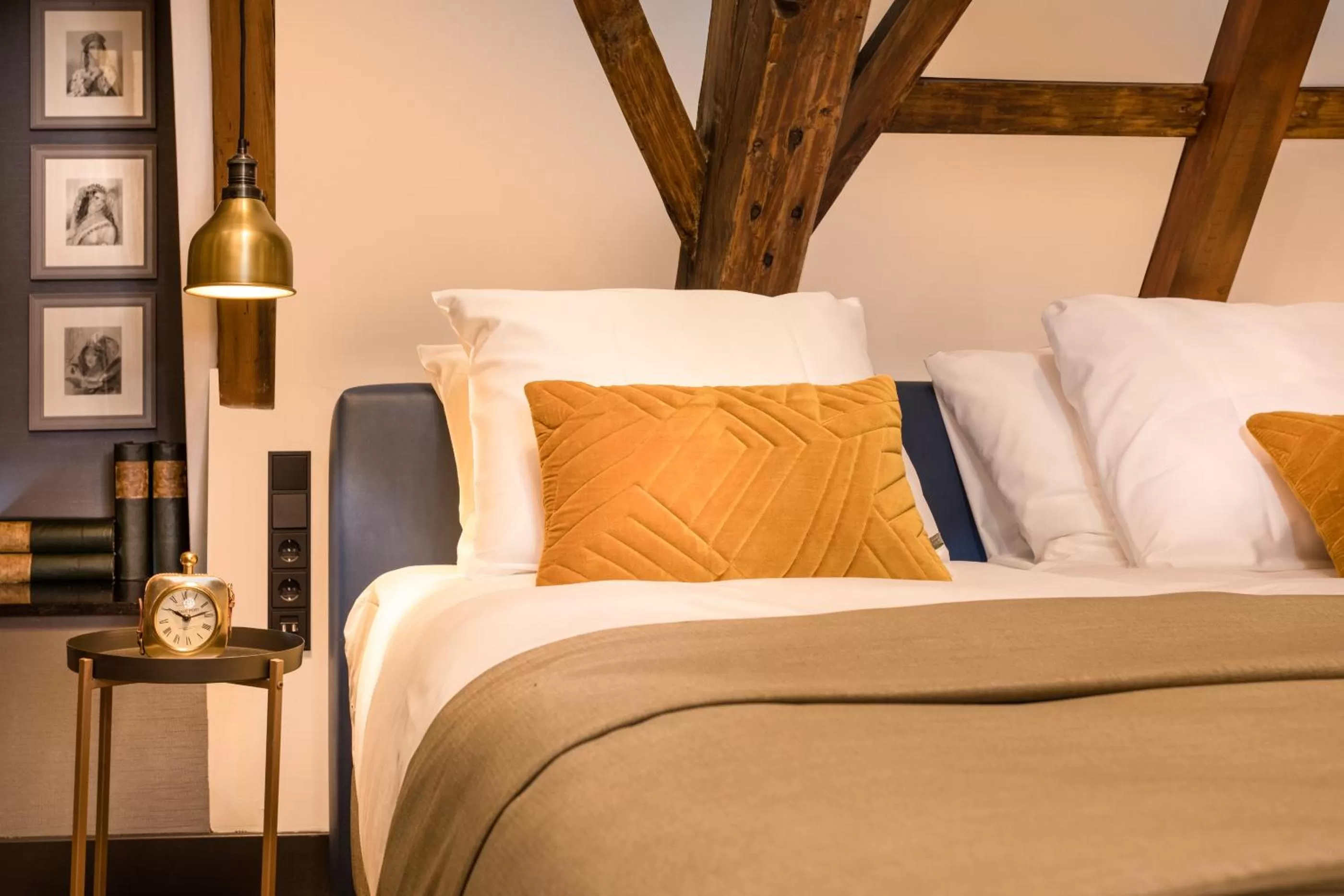 Bed in The Hendrick's Hotel