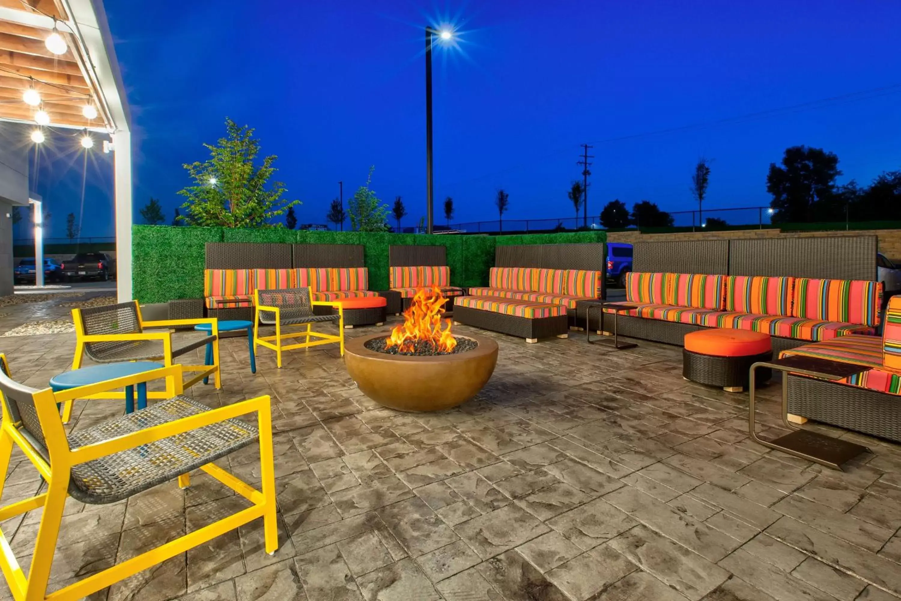 Patio in Home2 Suites By Hilton Grand Rapids South