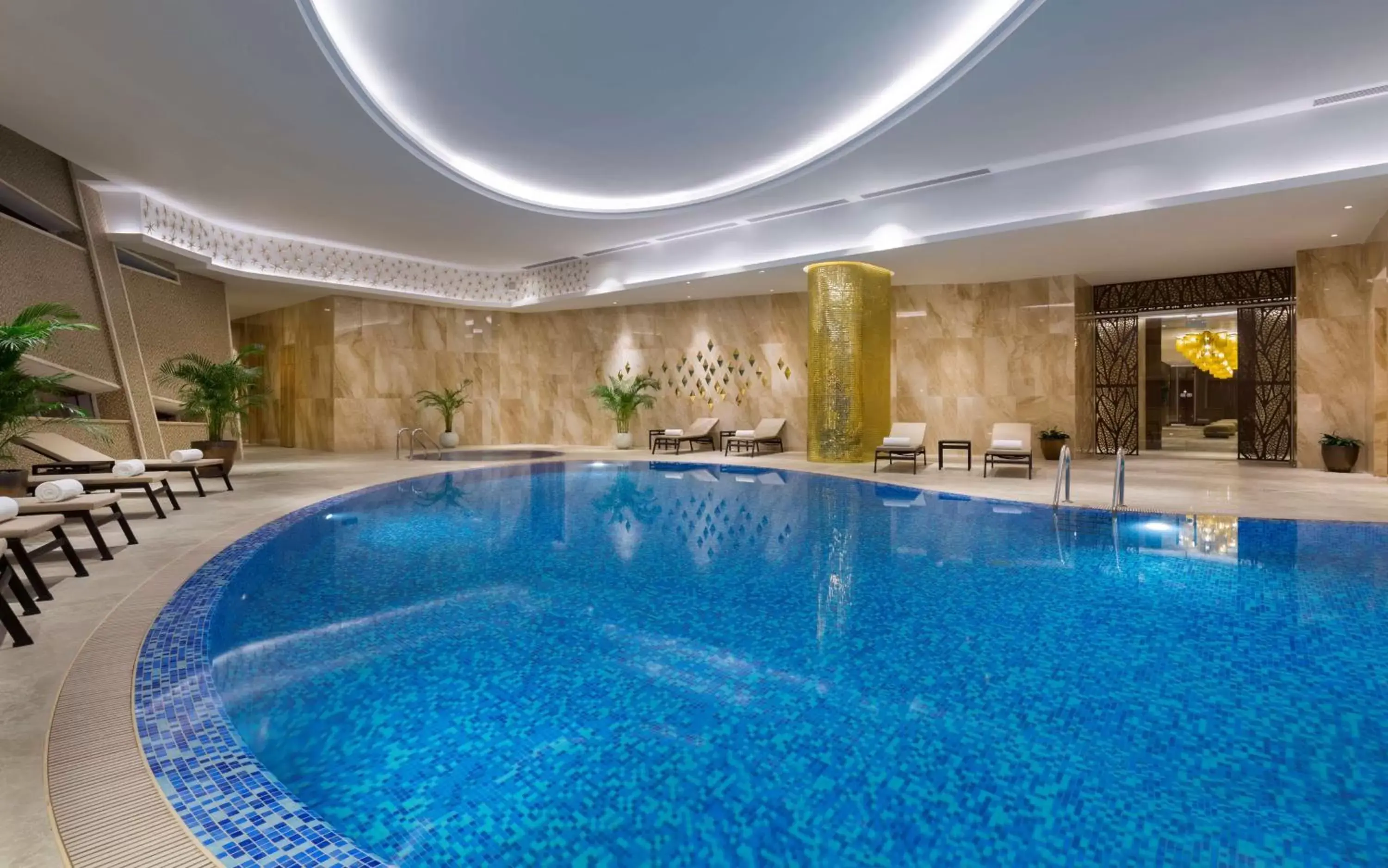Pool view, Swimming Pool in Hilton Astana