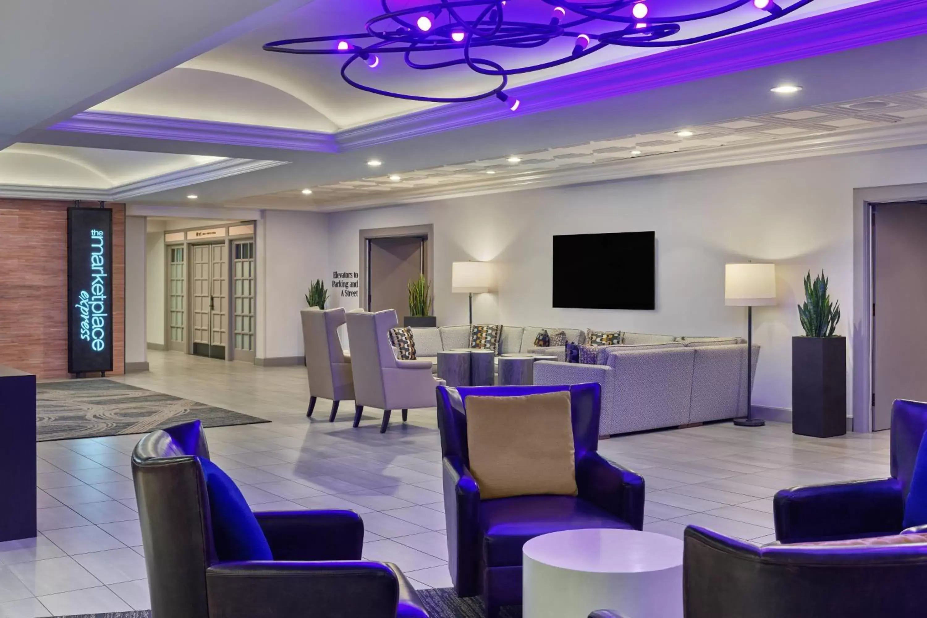 Lobby or reception, Lounge/Bar in Marriott Vacation Club Pulse, San Diego