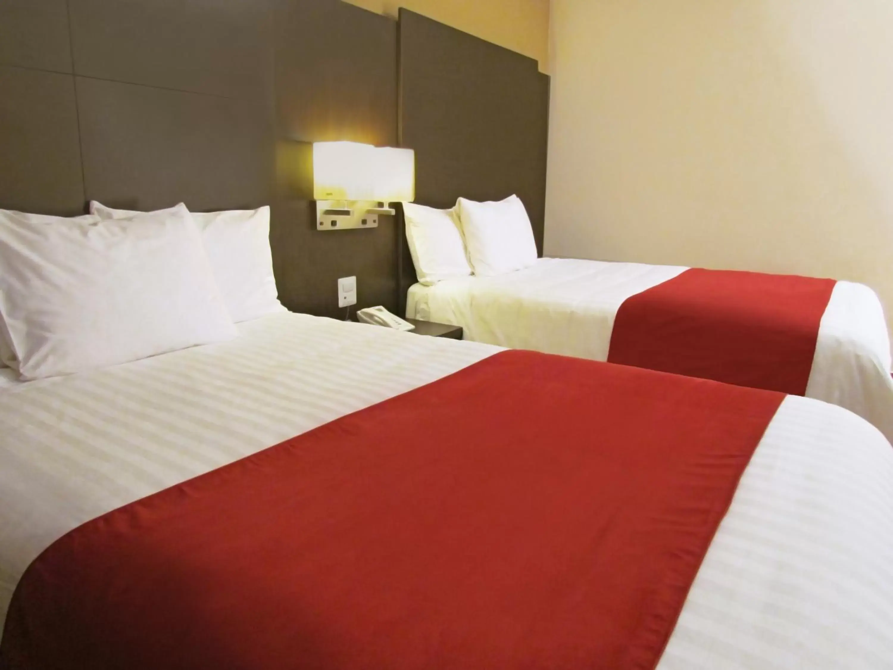 Bed in Hotel Principe