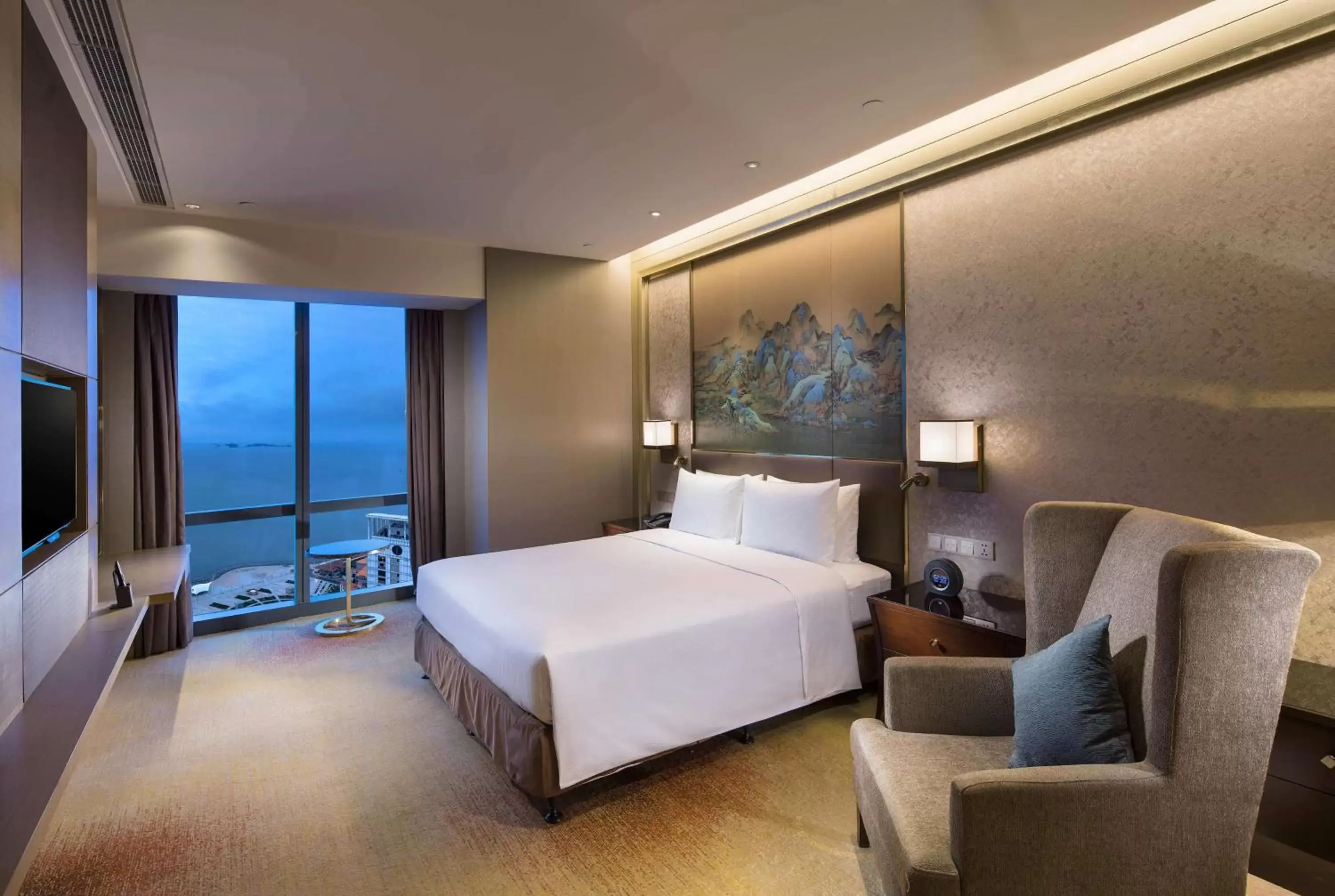 Bedroom in Hilton Yantai