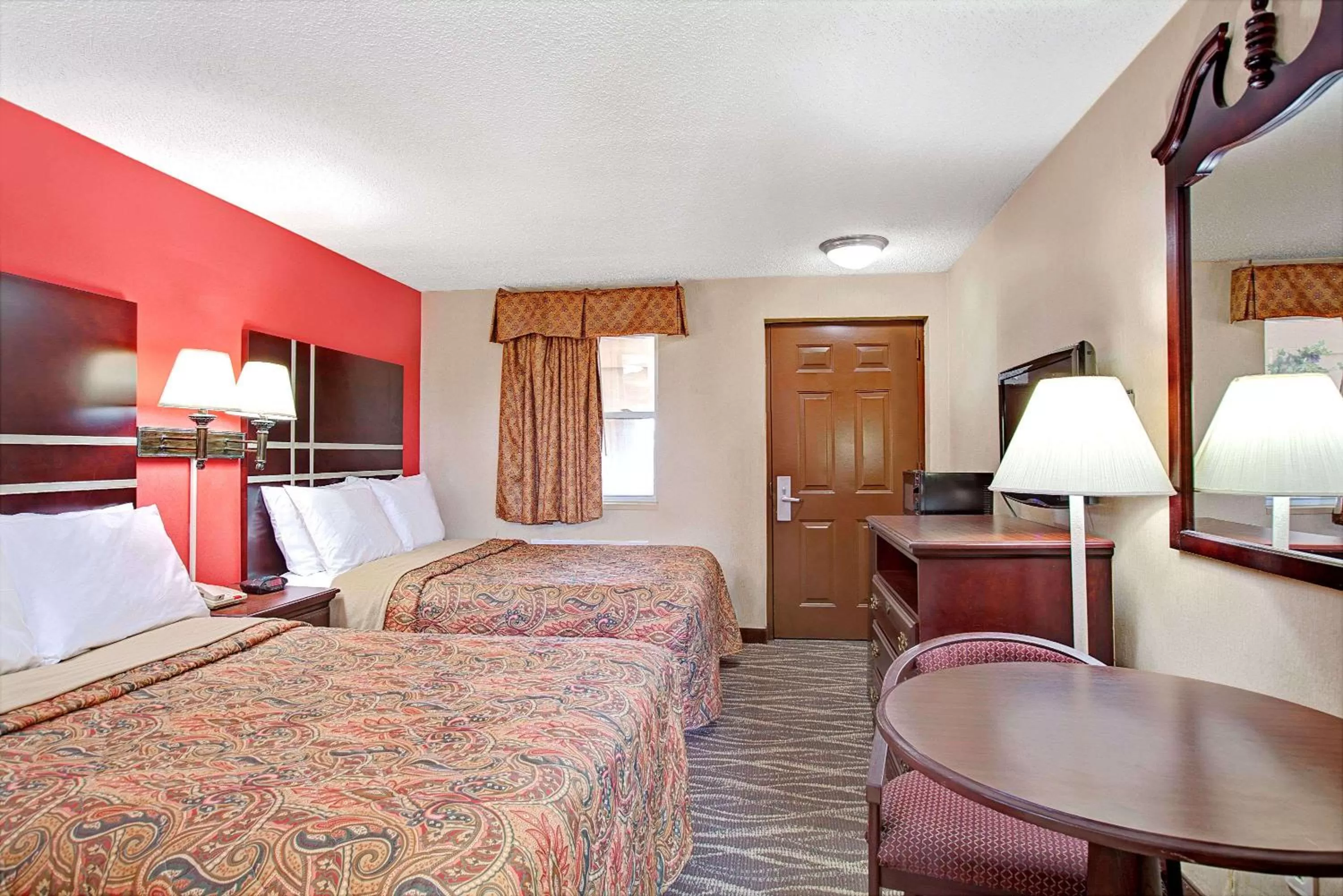 Photo of the whole room, Bed in Days Inn by Wyndham Ridgefield NJ