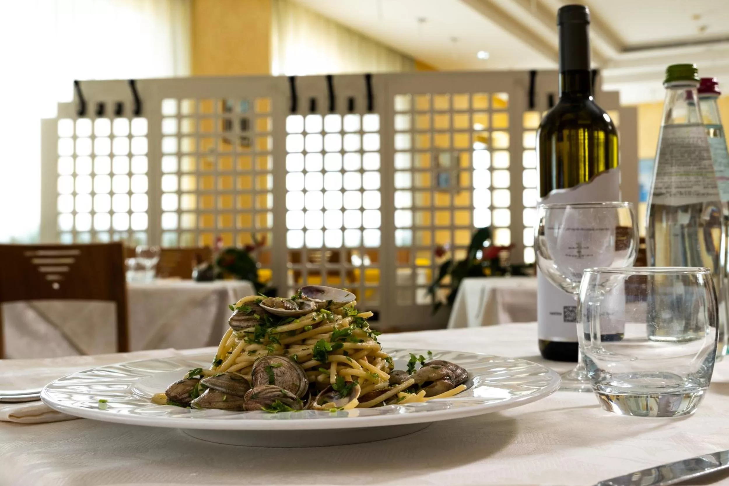 Food and drinks in Hotel Belvedere