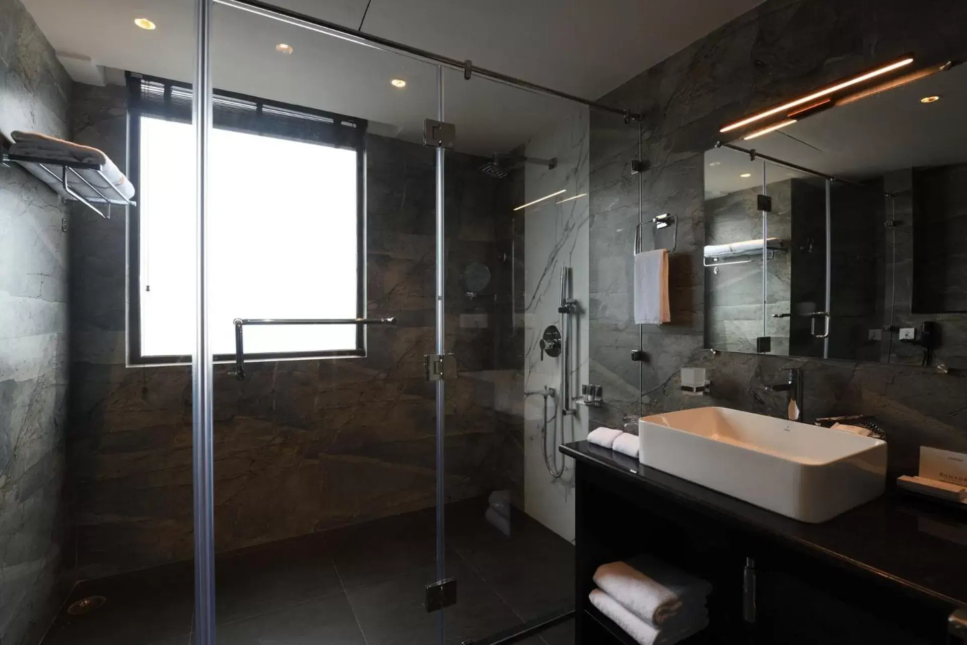 Bathroom in Ramada by Wyndham Gangtok Hotel & Casino Golden