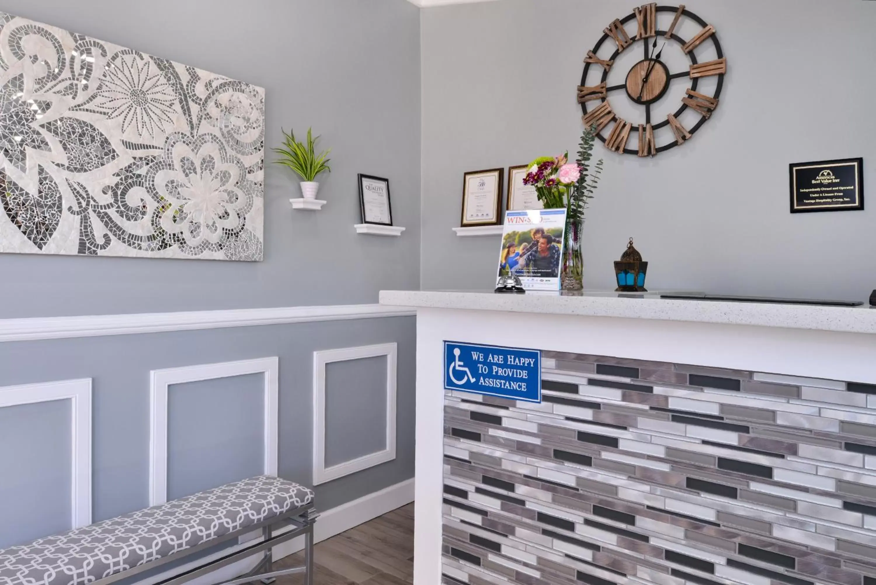 Lobby or reception in Americas Best Value Inn Los Banos Lobby or reception in Americas Best Value Inn Los Banos