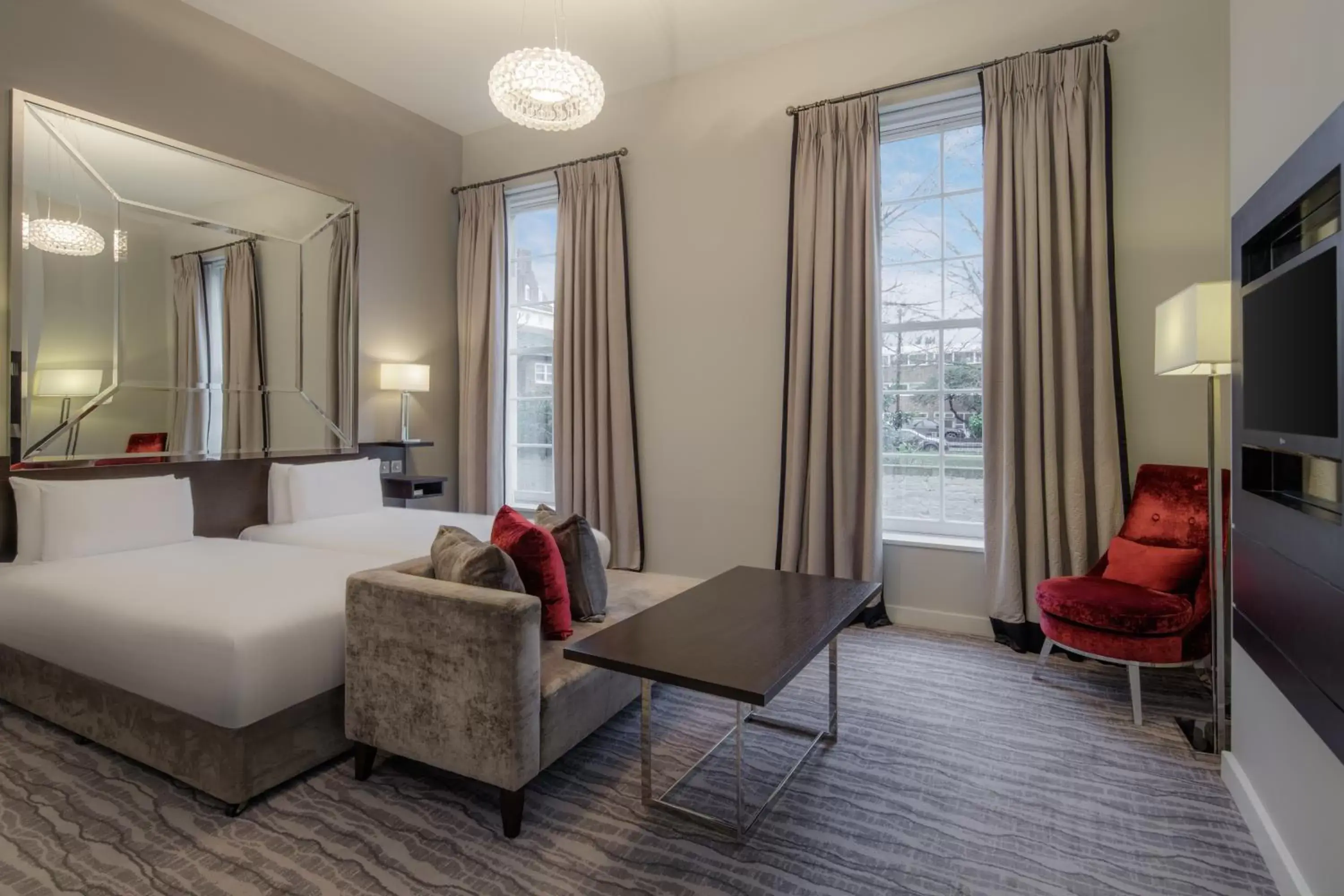 Bedroom, Seating Area in Doubletree By Hilton London - Greenwich
