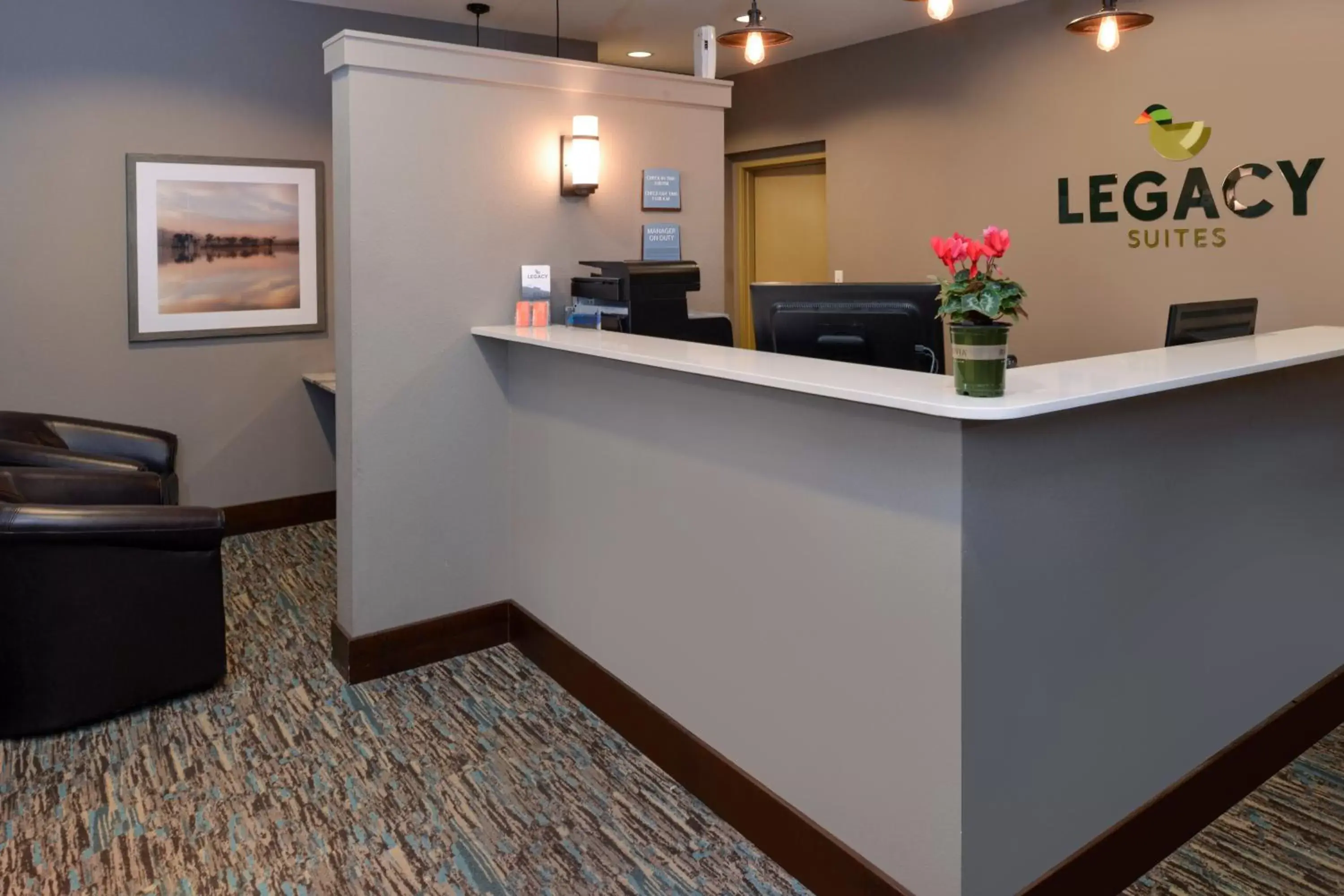 Lobby or reception, Lobby/Reception in Legacy Suites Donaldsonville
