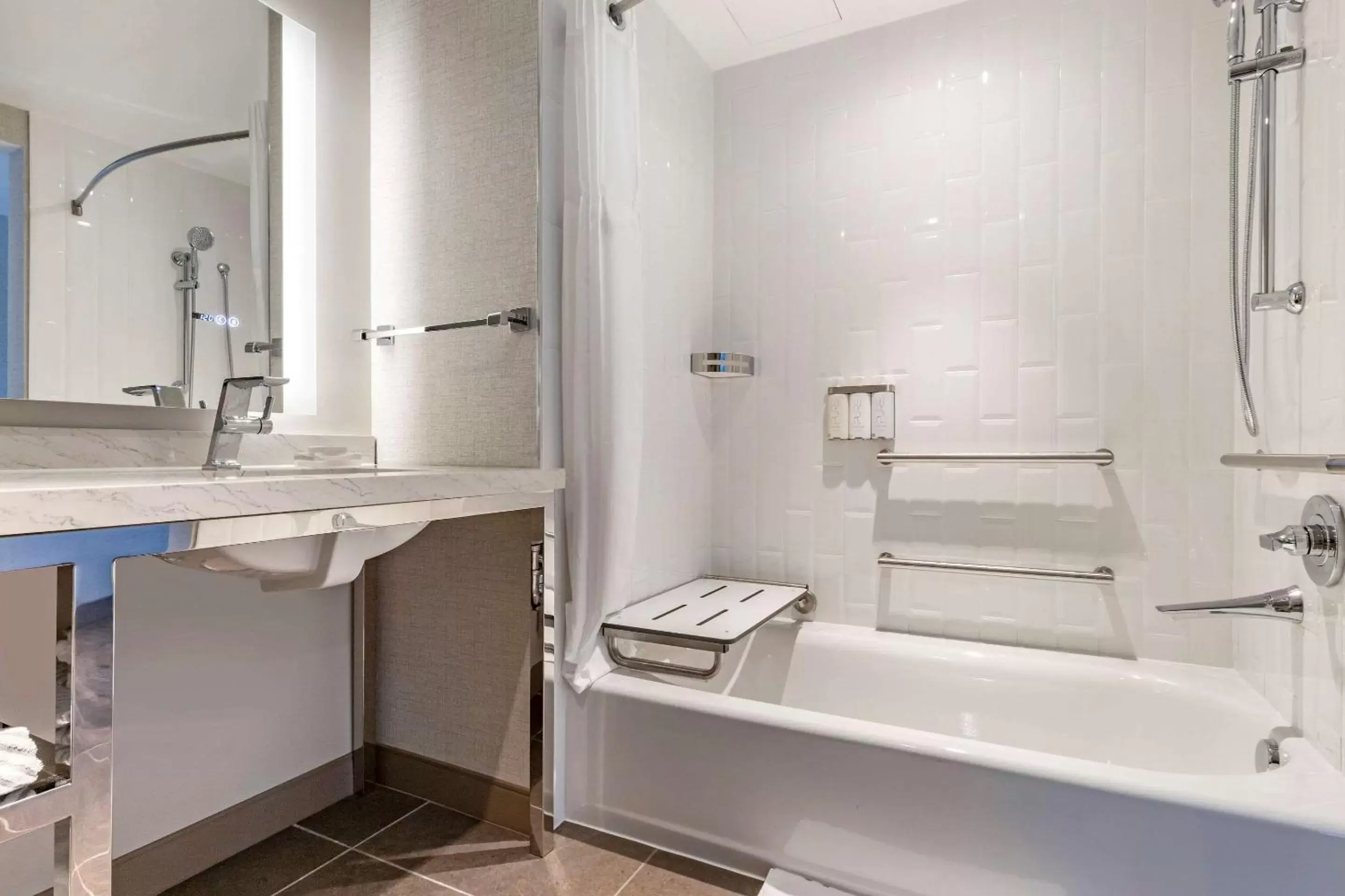 Bedroom, Bathroom in Cambria Hotel Washington D.C. Capitol Riverfront