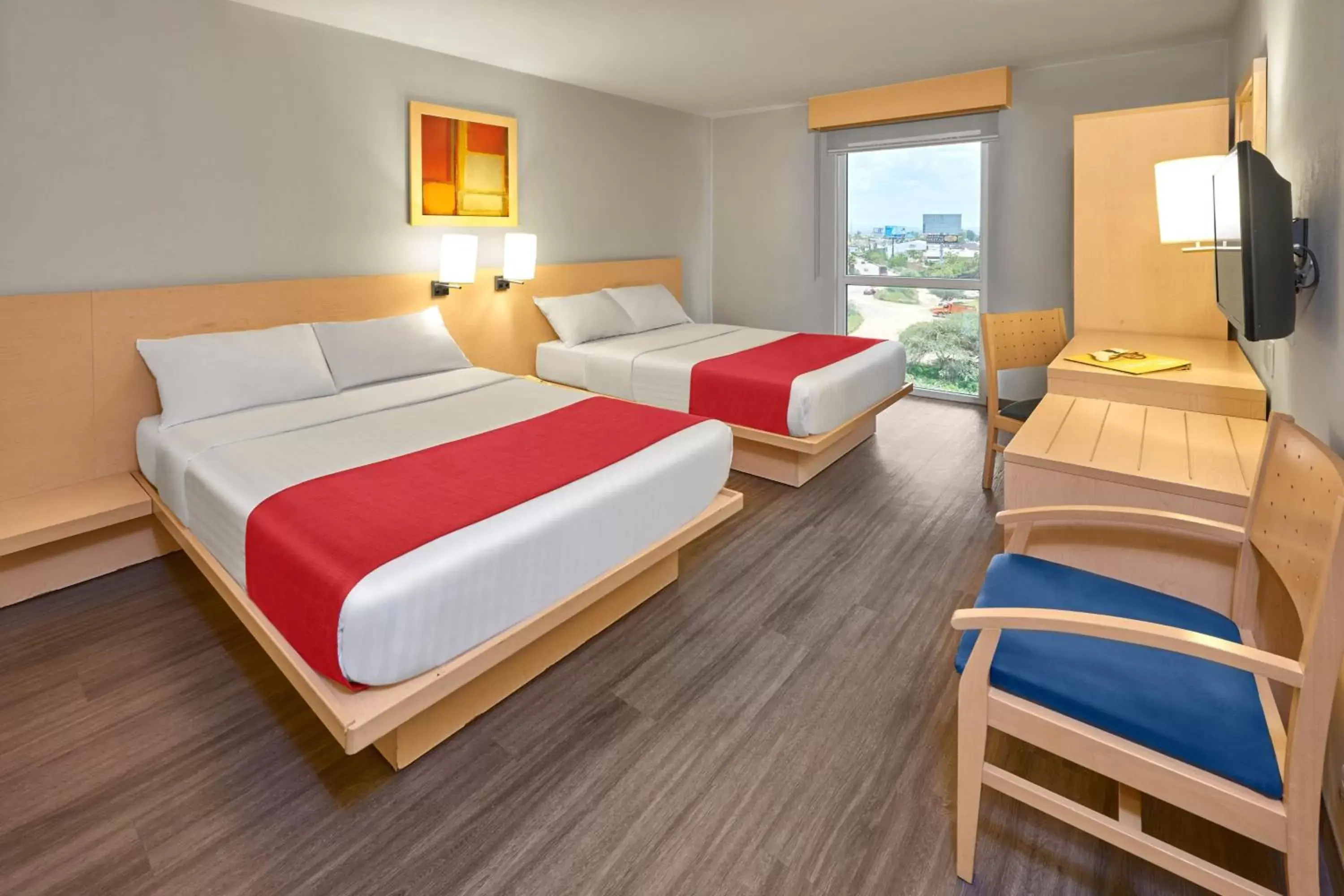 Photo of the whole room, Bed in City Express by Marriott Silao Aeropuerto