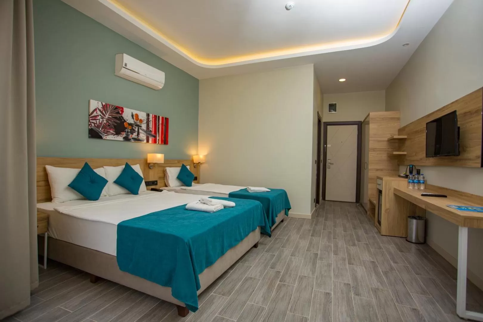 Photo of the whole room, Bed in Marti Beach Hotel