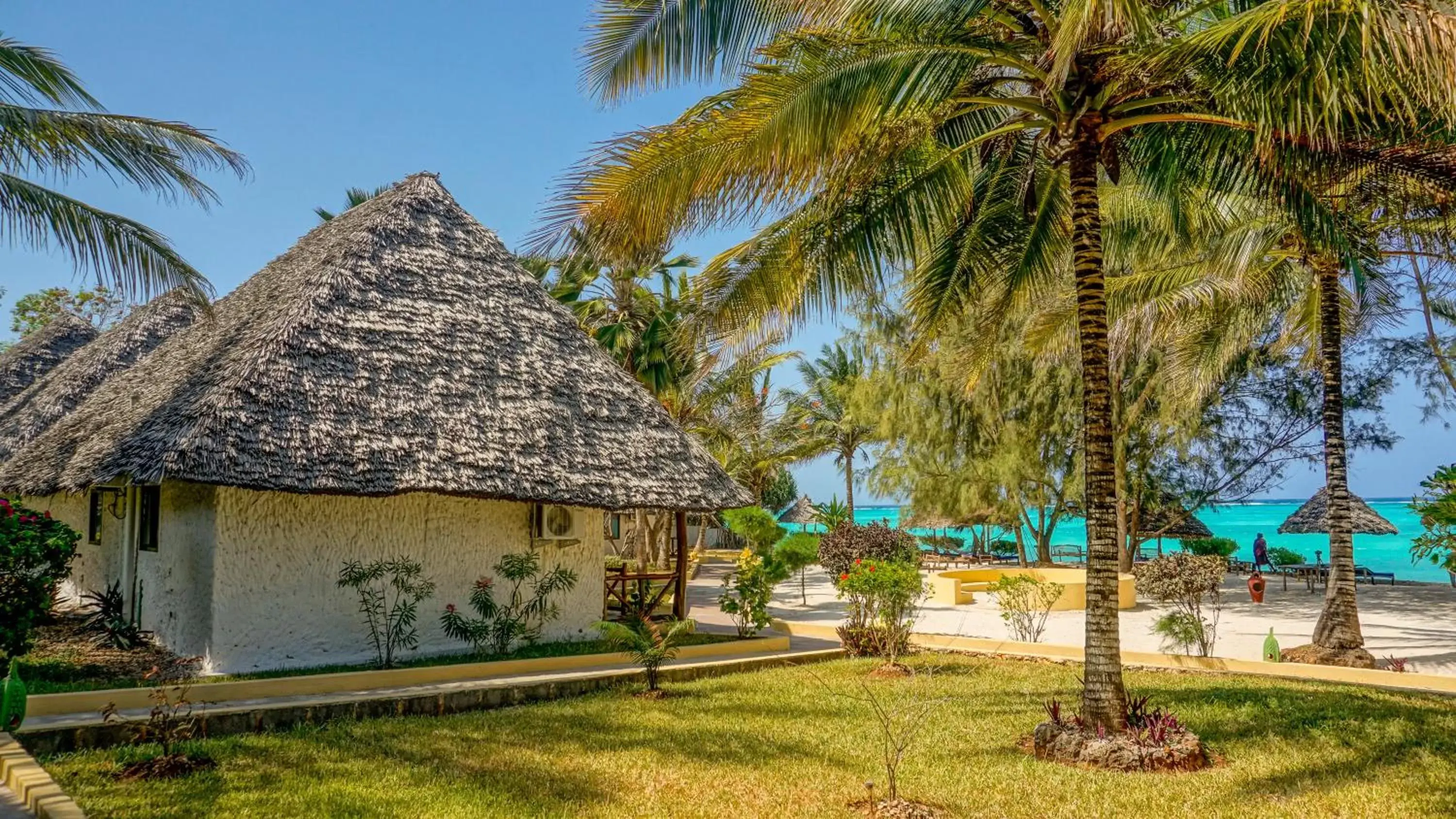 Garden in Tanzanite Beach Resort