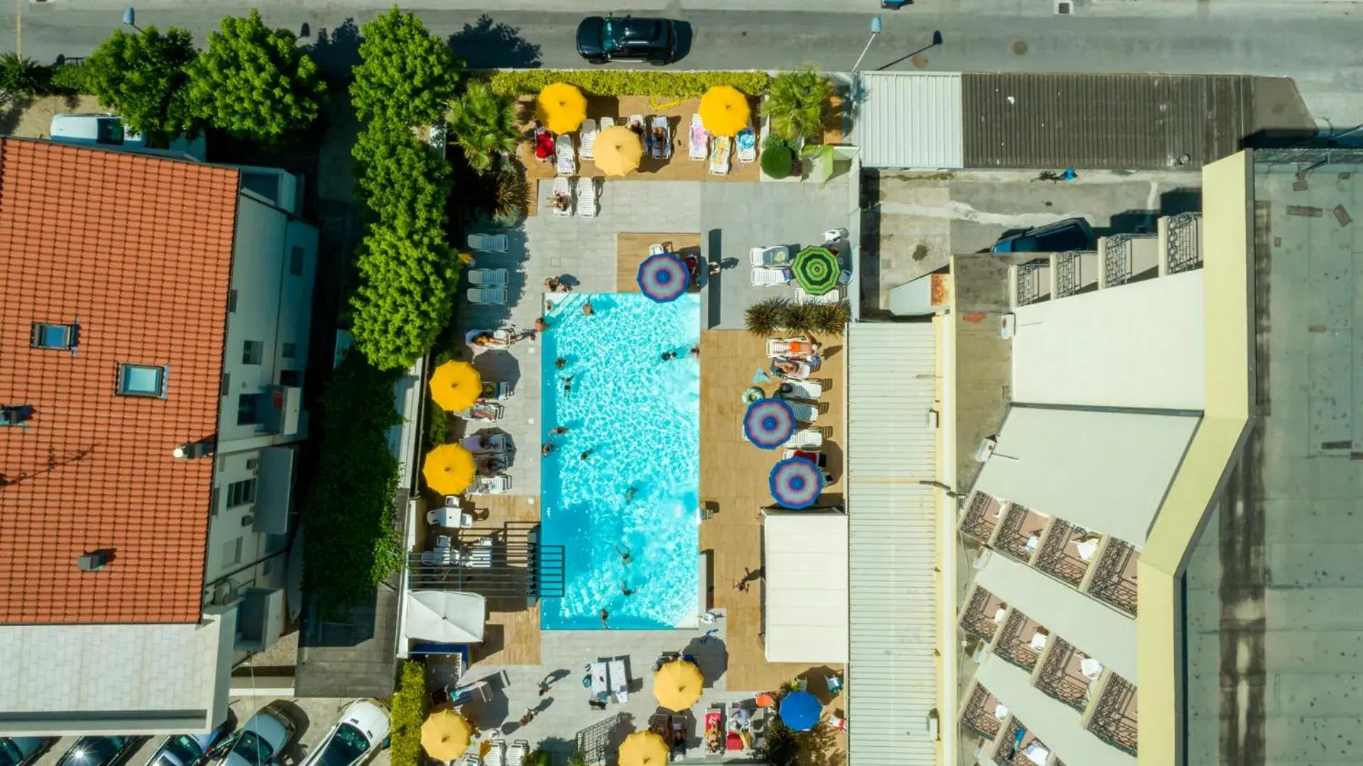 Bird's-eye View in Hotel Montmartre