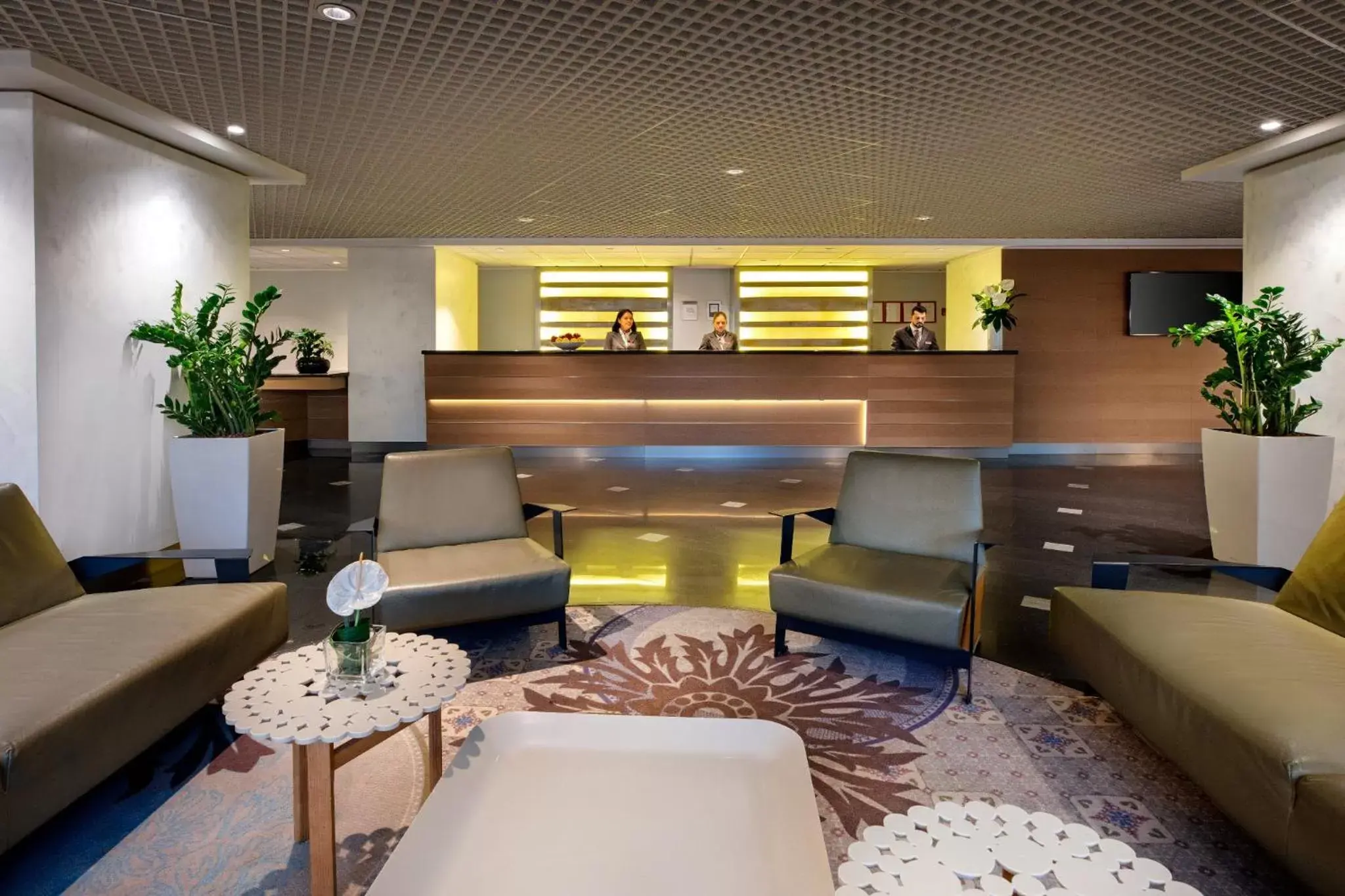 Property building, Seating Area in Crowne Plaza Milan Linate, an IHG Hotel