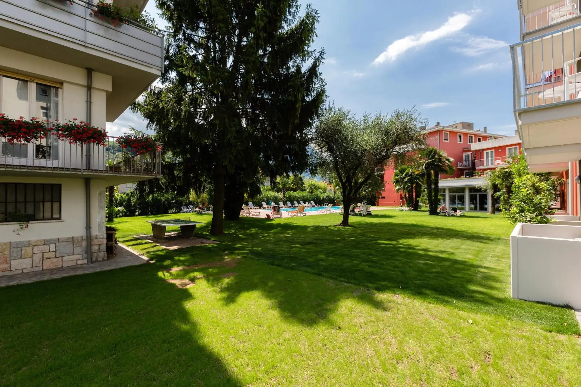 Garden in Brione Green Resort