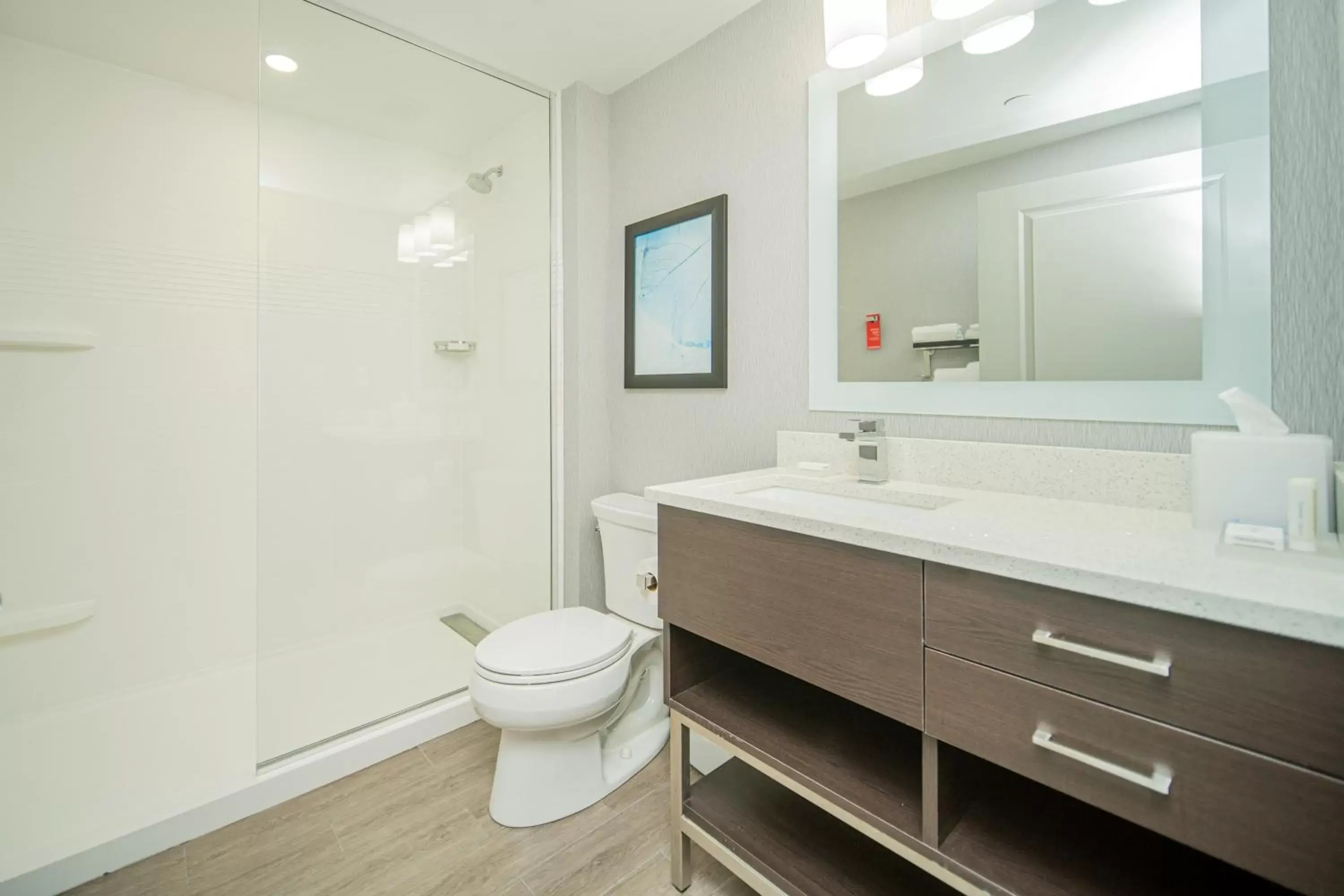 Bathroom in TownePlace Suites by Marriott Brantford and Conference Centre