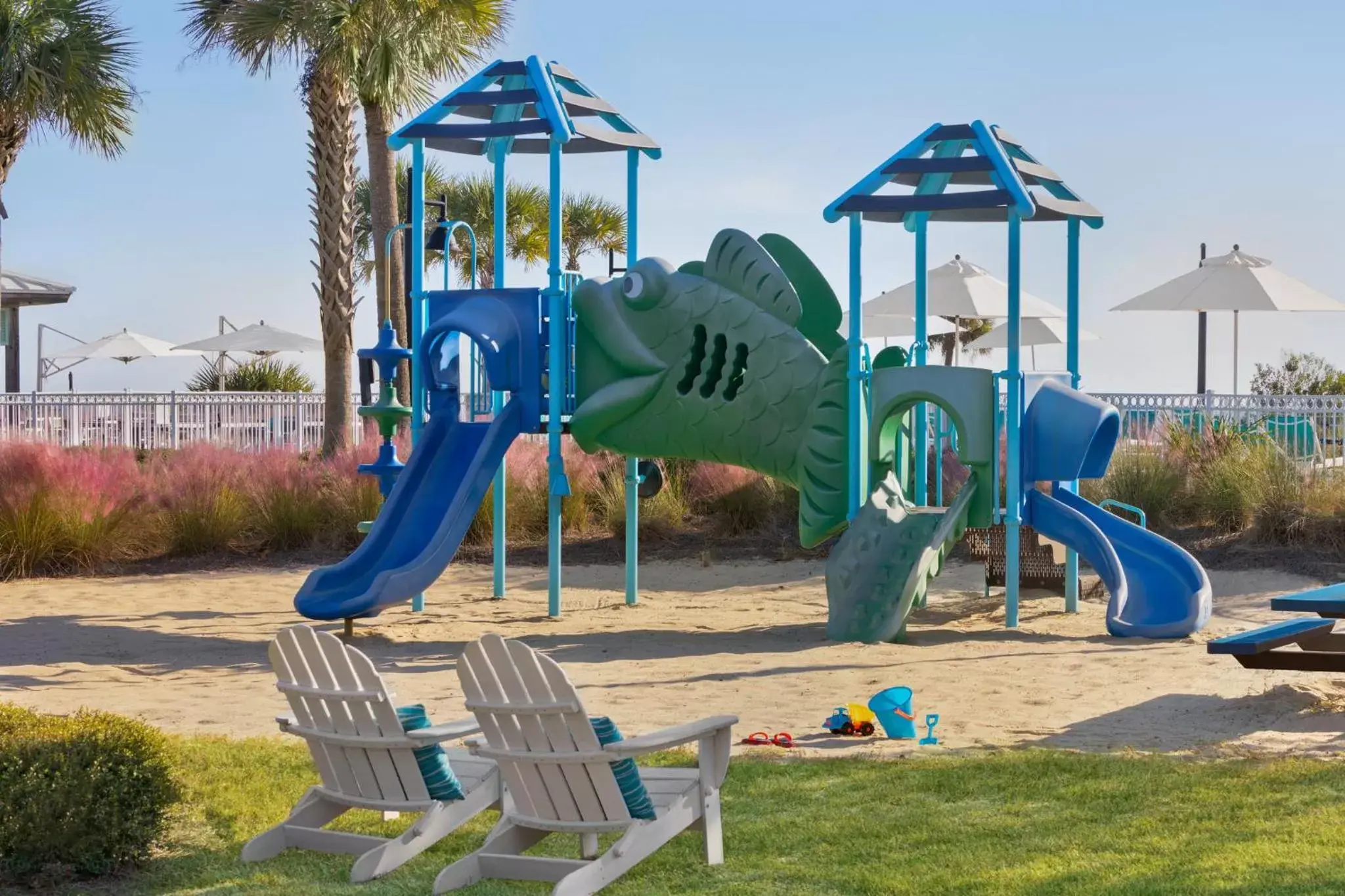 Fitness centre/facilities, Children's Play Area in Holiday Inn Resort Jekyll Island, an IHG Hotel