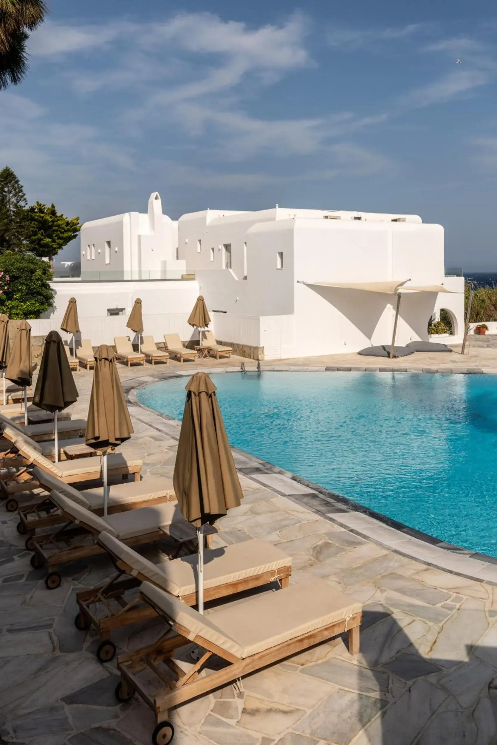 Property building, Swimming Pool in Poseidon Hotel Suites