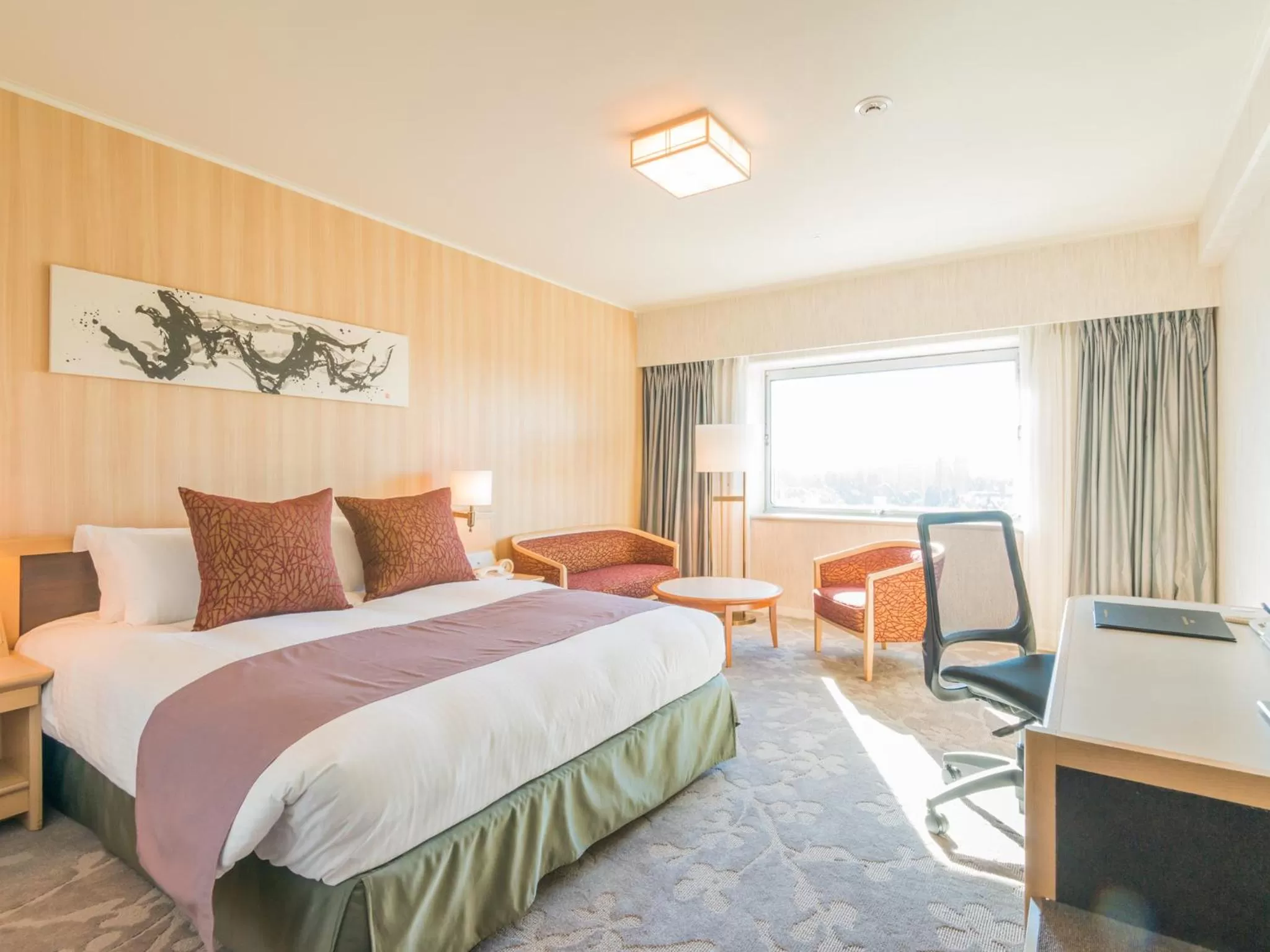 Photo of the whole room, Bed in Hotel Nikko Narita