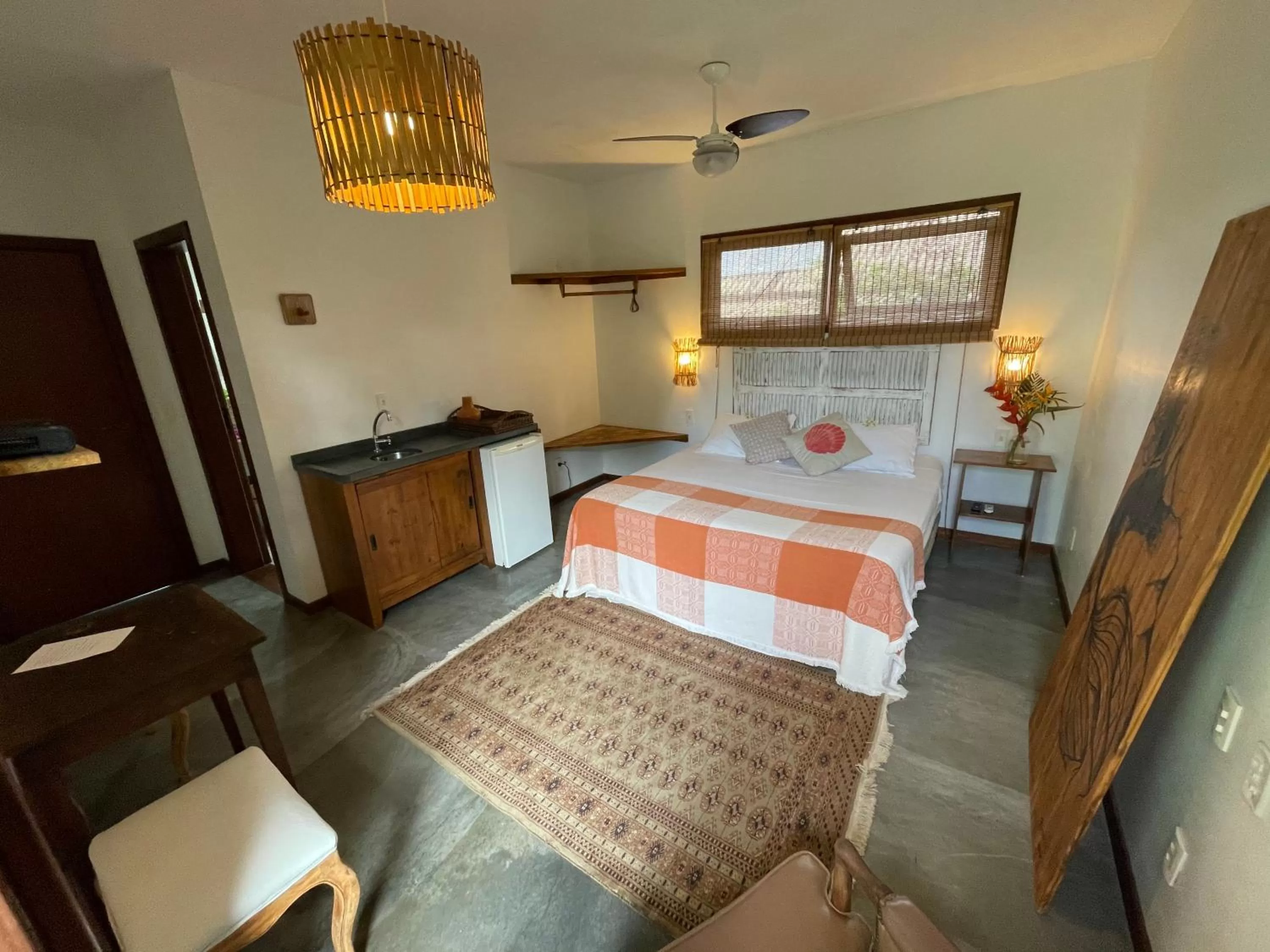 Bedroom, Bed in Pousada Santarina