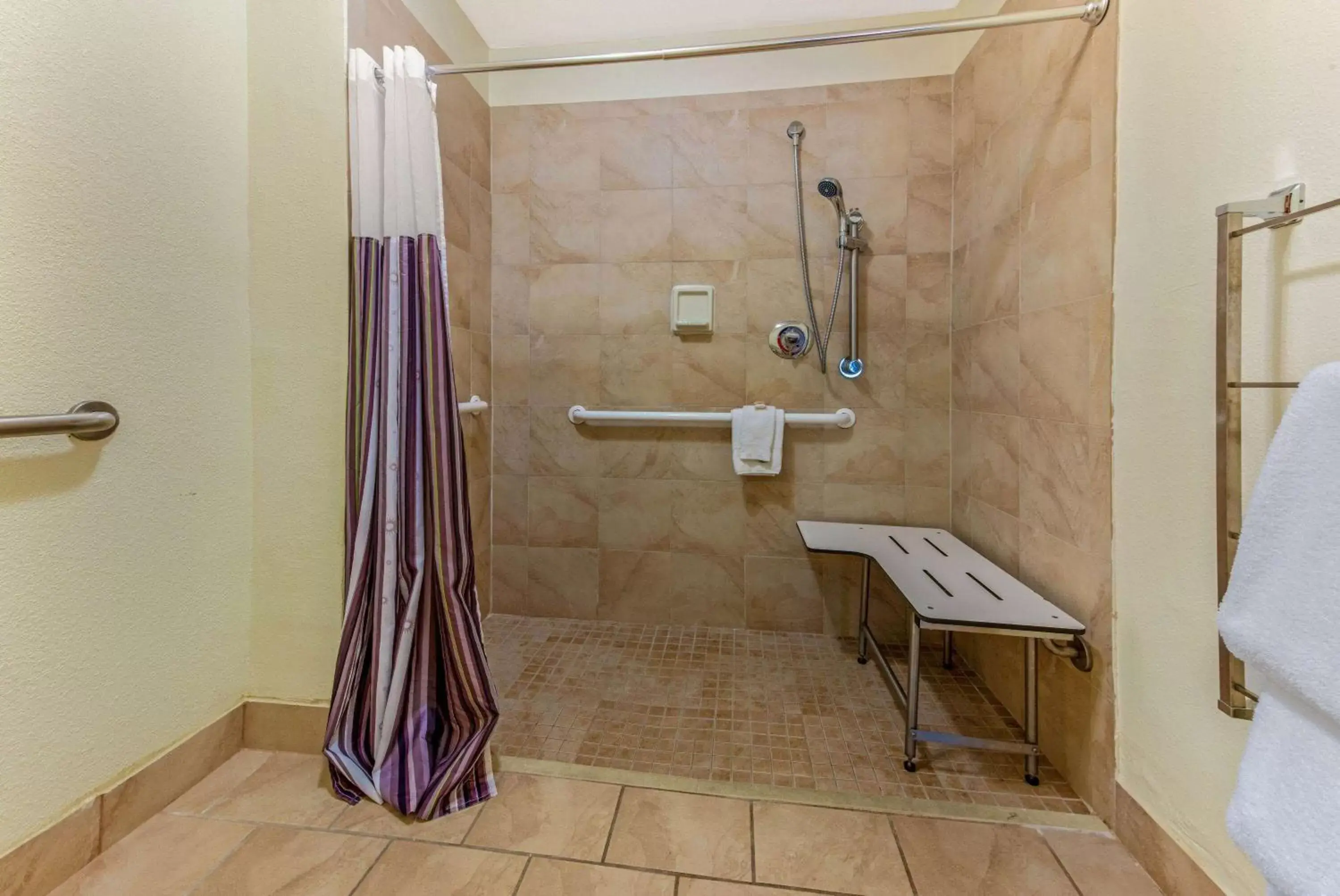 Shower, Bathroom in La Quinta by Wyndham Tampa Brandon West