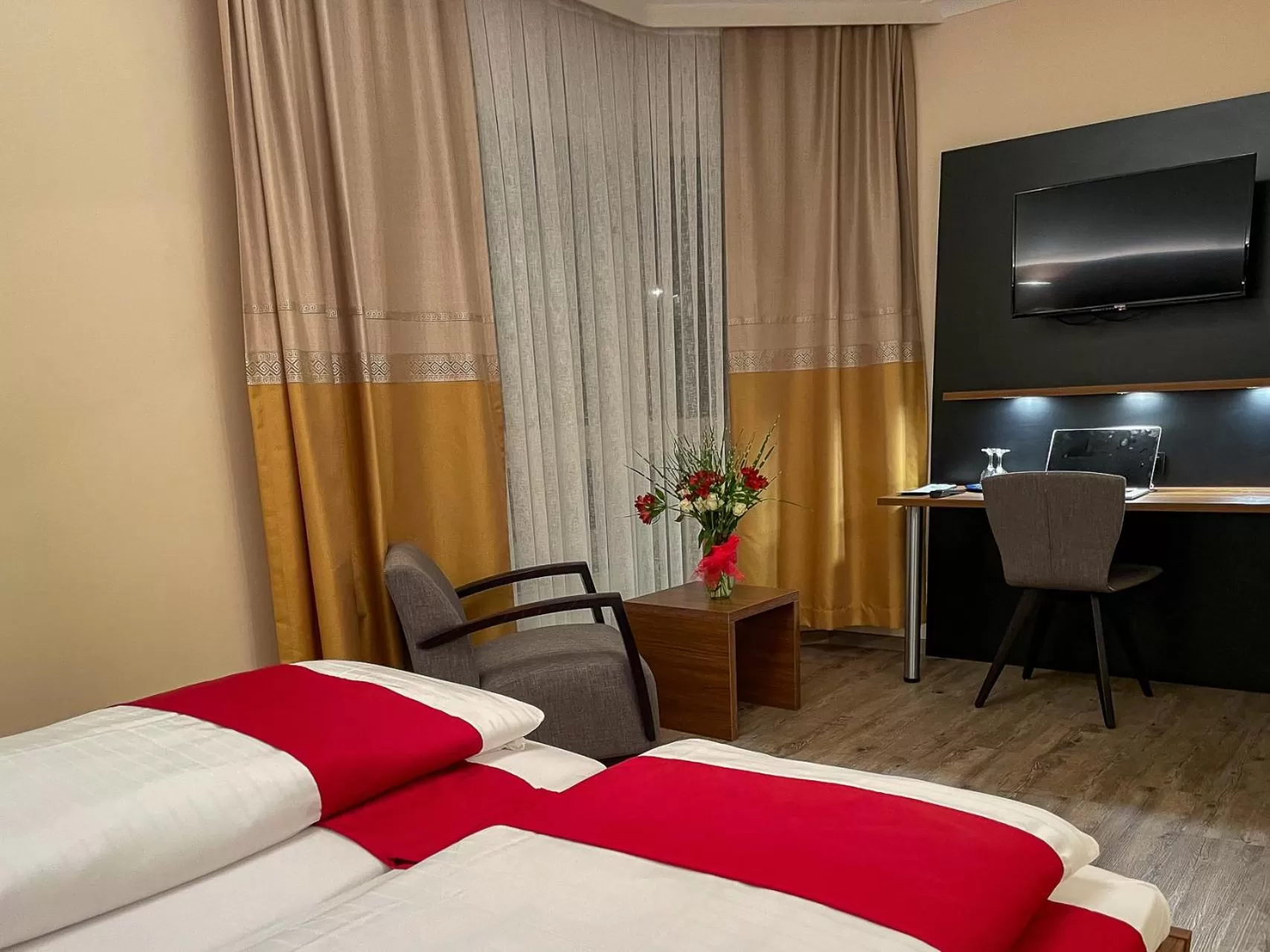 Bed in Brauerei Walter