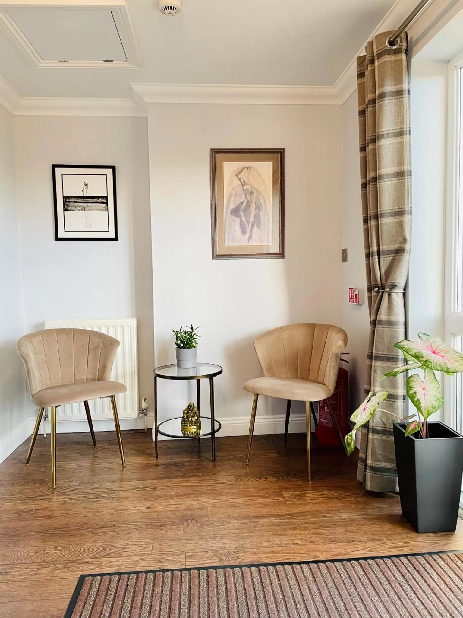 Lobby or reception in Bojangles Guest House