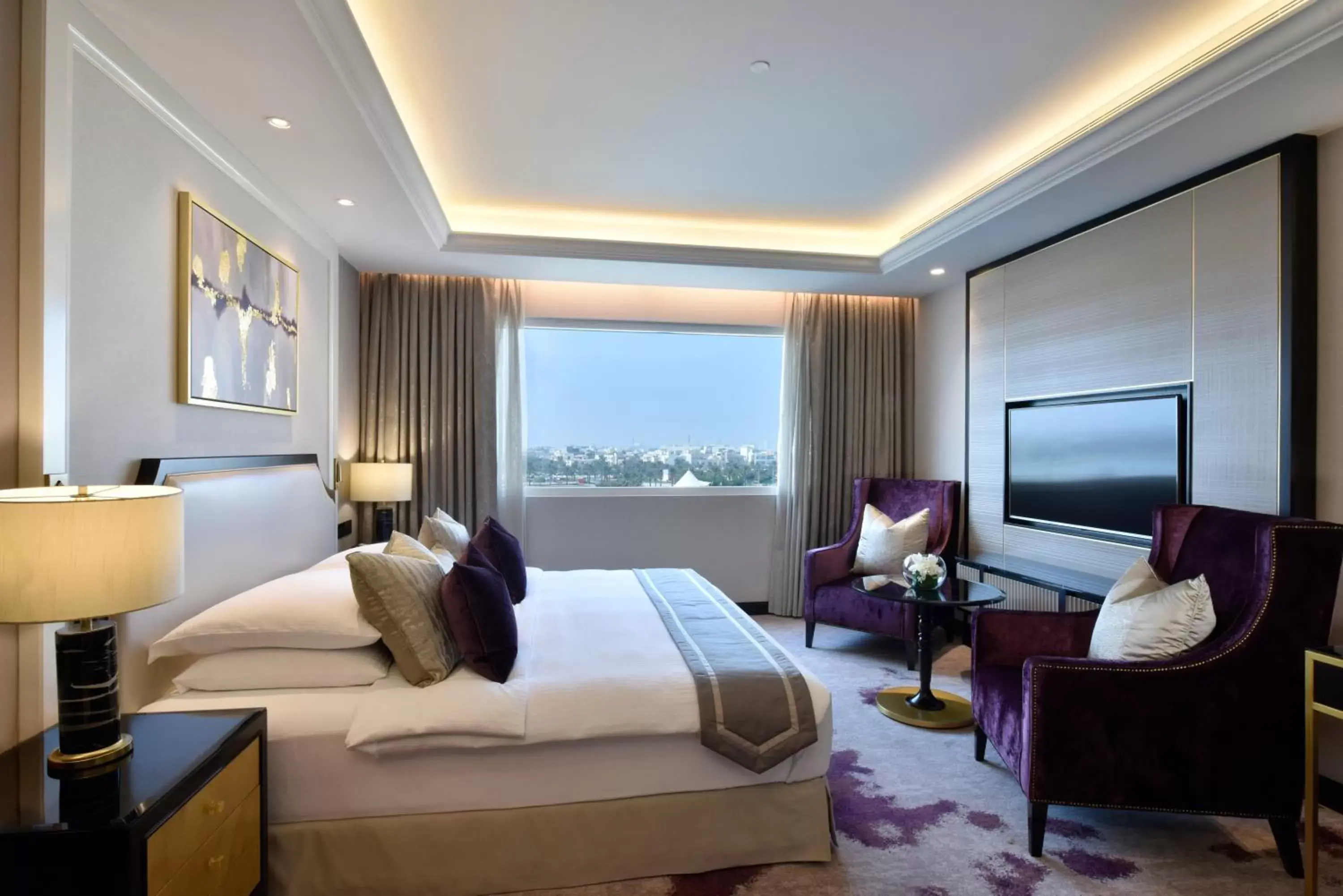 Bedroom in Mövenpick Hotel Bahrain