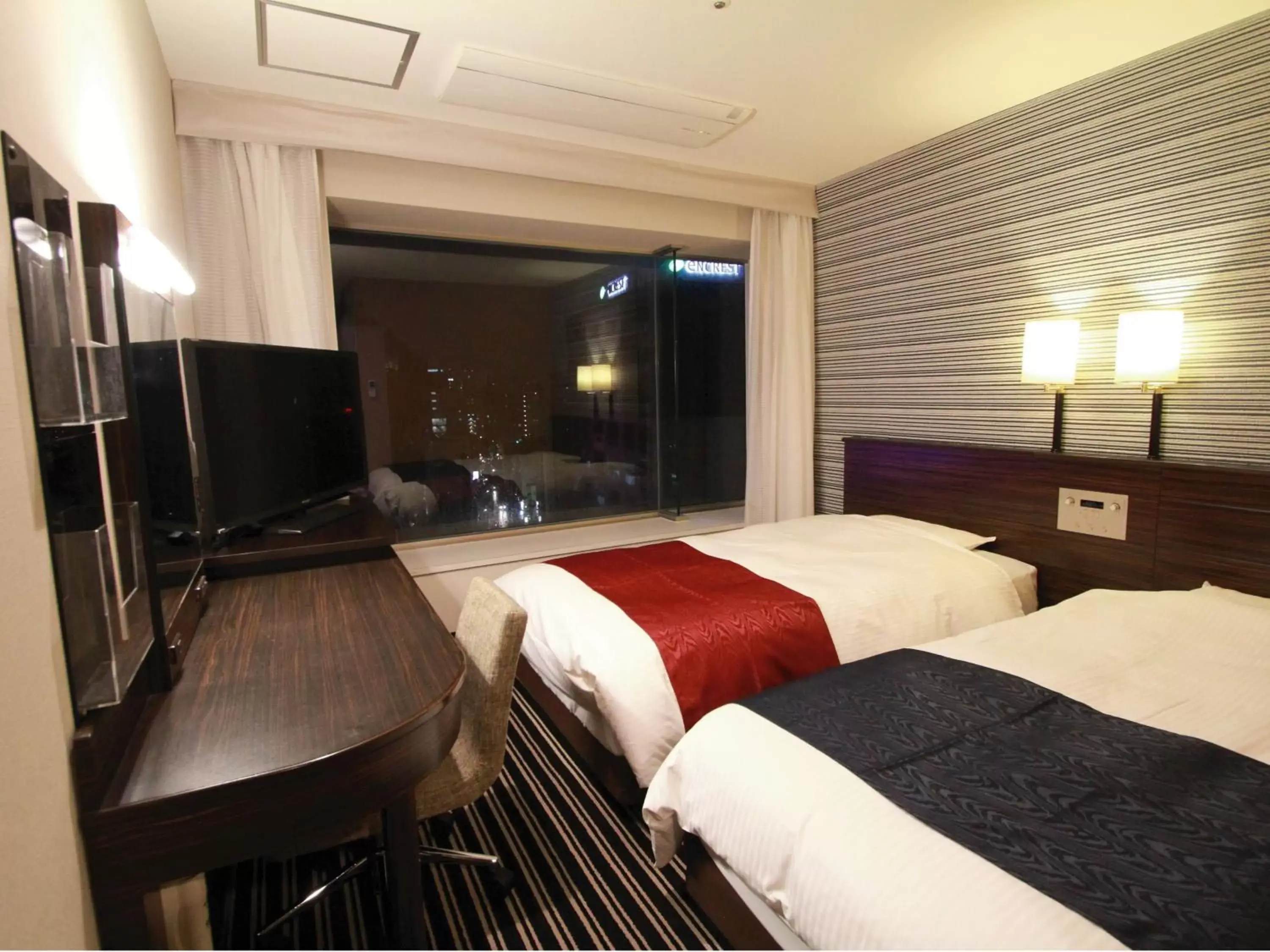 Photo of the whole room in APA Hotel Fukuoka Watanabe Dori EXCELLENT