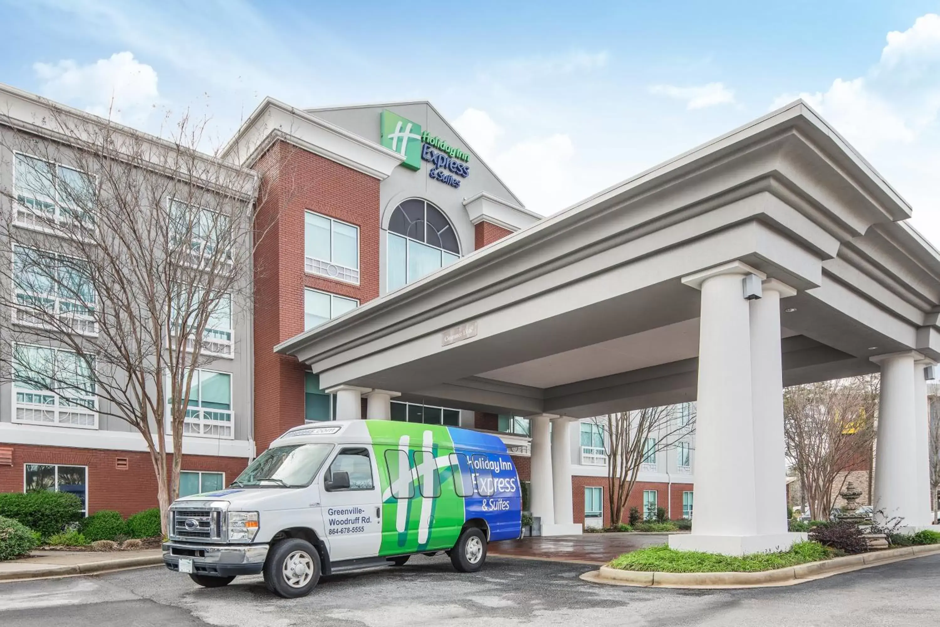 Property Building in Holiday Inn Express Hotel & Suites Greenville-I-85 & Woodruff Road, an IHG Hotel