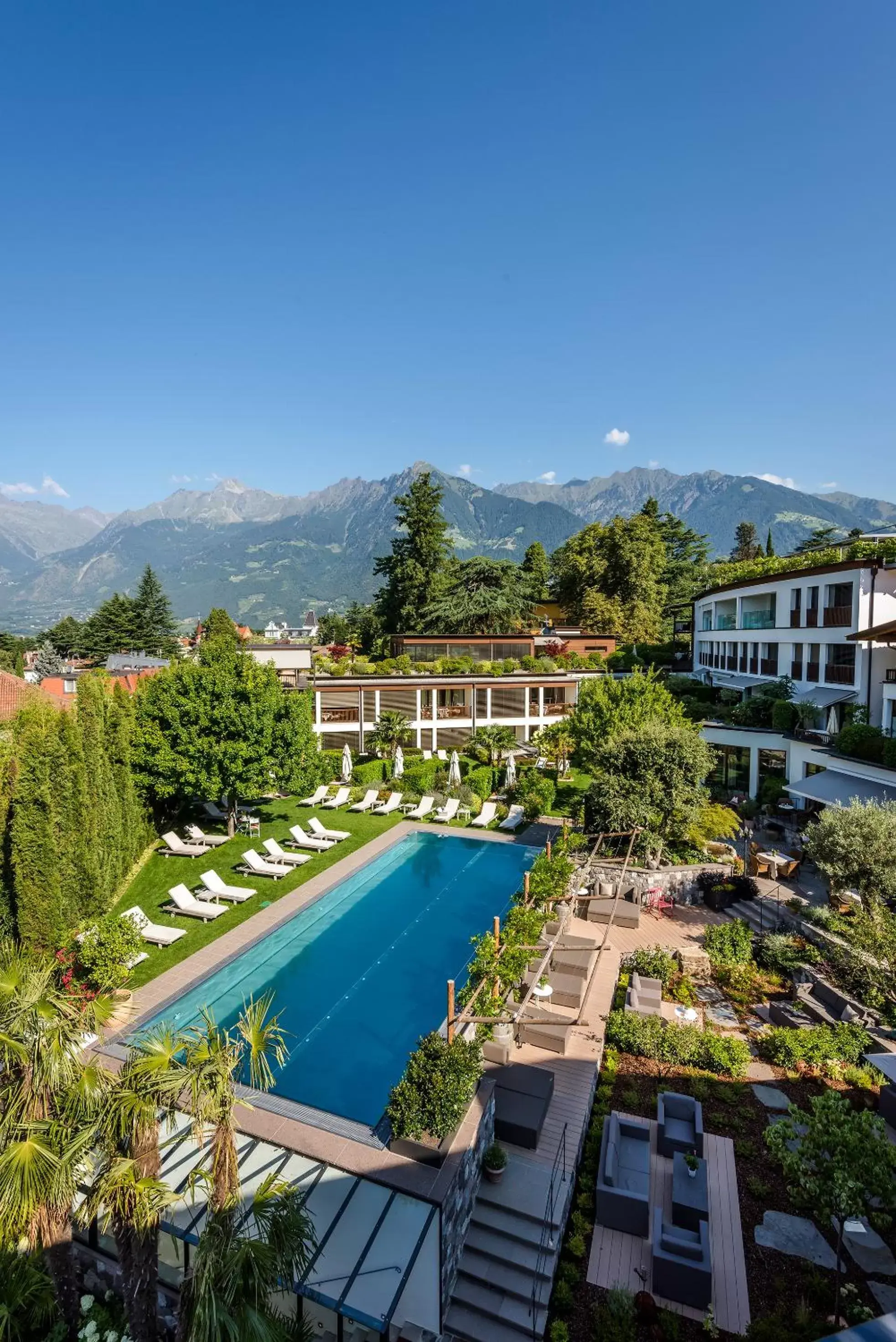 Swimming pool, Pool View in Hotel Ansitz Plantitscherhof