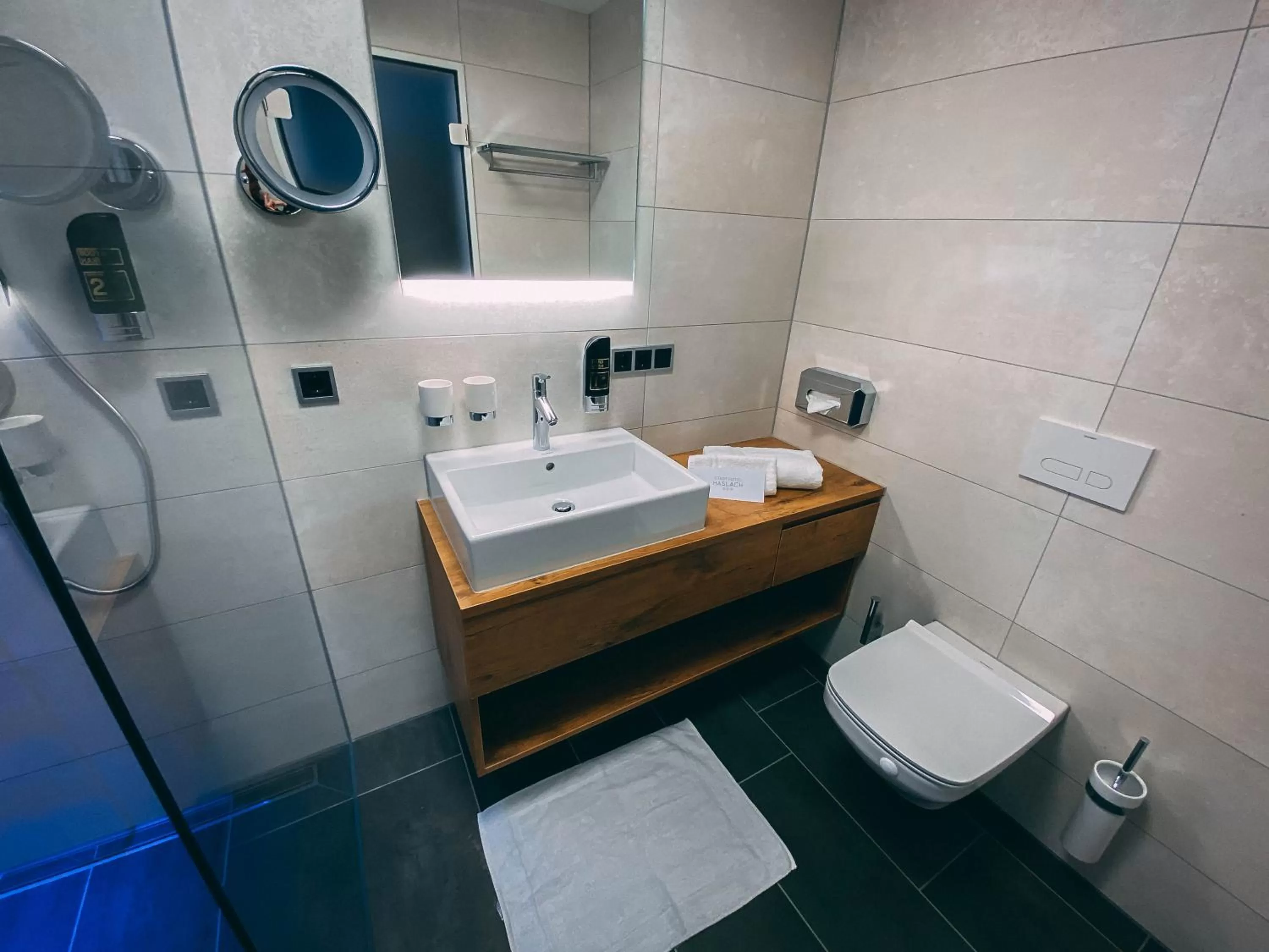 Bathroom in Stadthotel Haslach