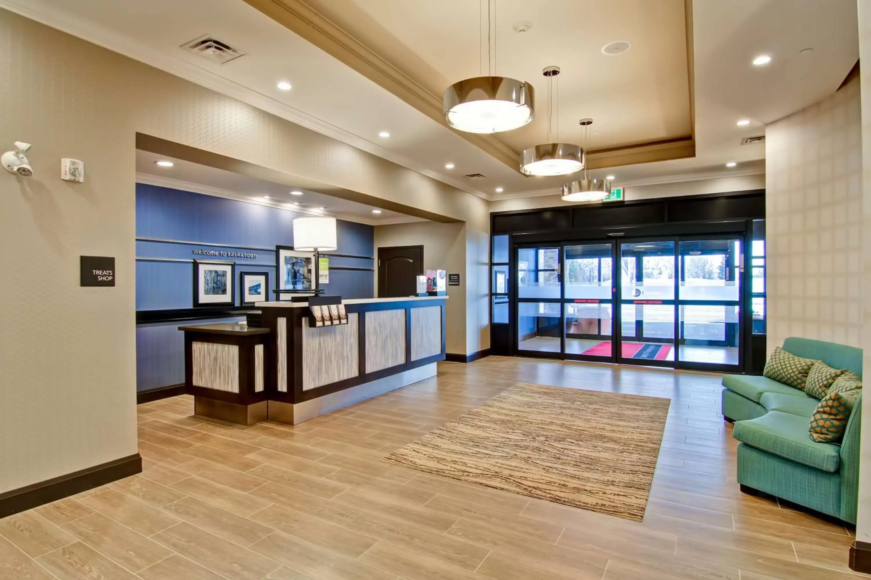 Lobby or reception, Lobby/Reception in Hampton Inn & Suites by Hilton Saskatoon Airport