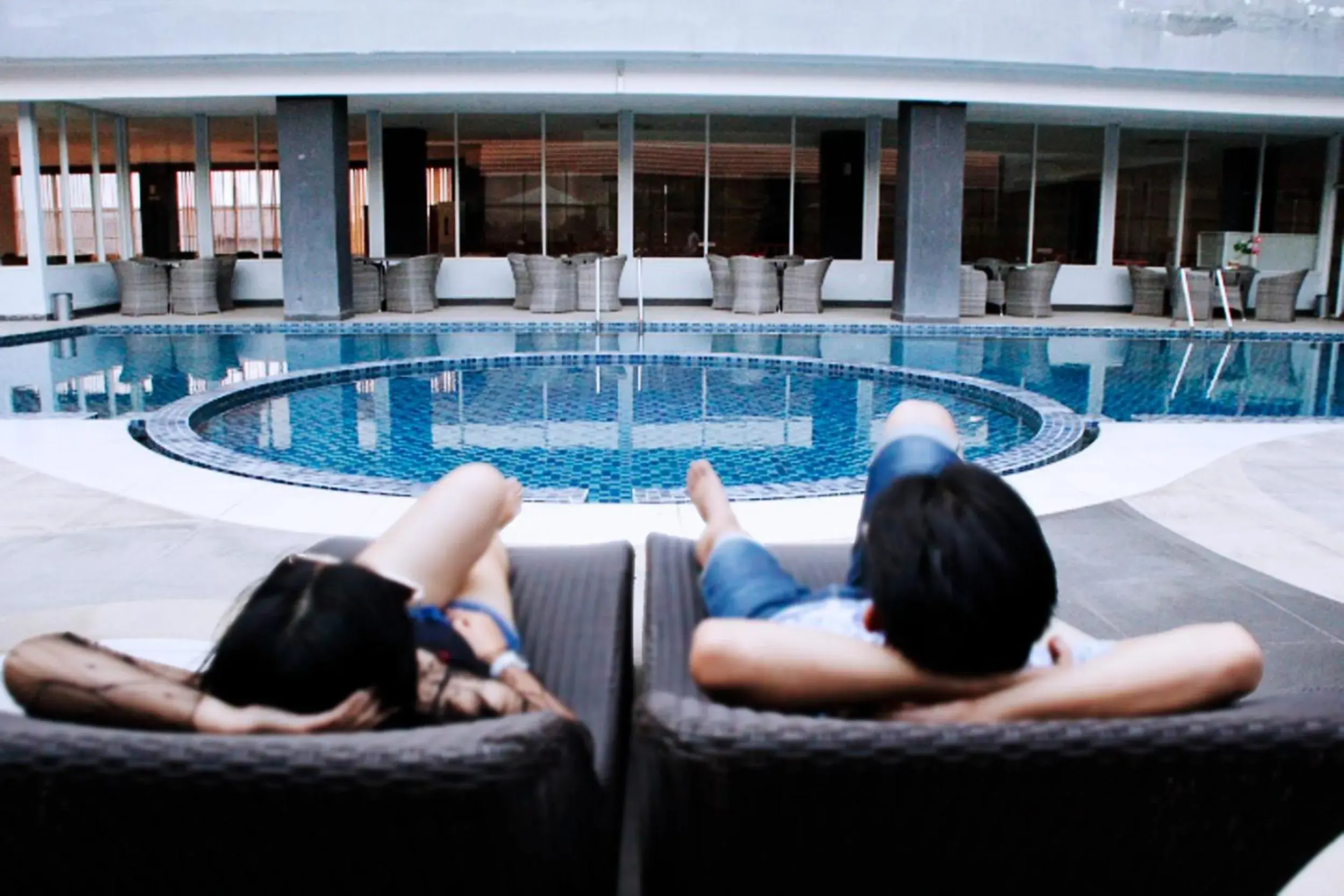 Swimming Pool in Merapi Merbabu Hotels Bekasi