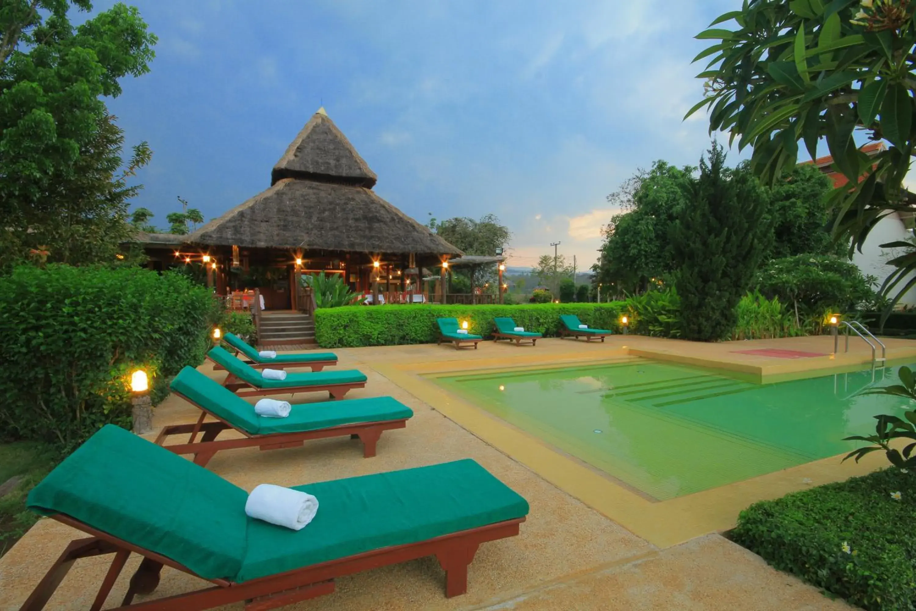 Swimming Pool in Belle Villa Resort, Pai