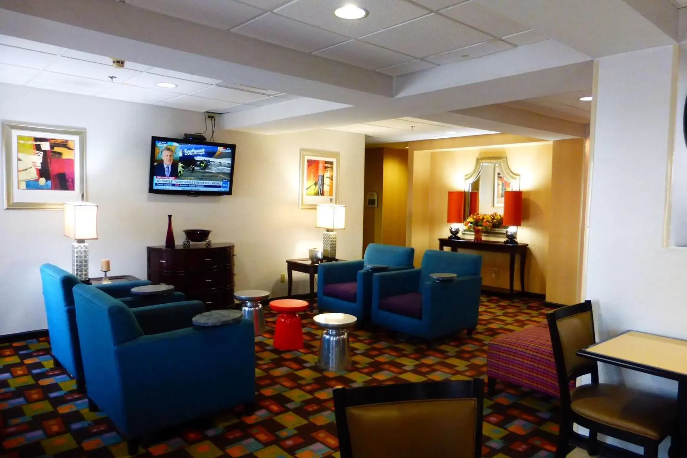 Lobby or reception, Lounge/Bar in Baymont by Wyndham Calhoun