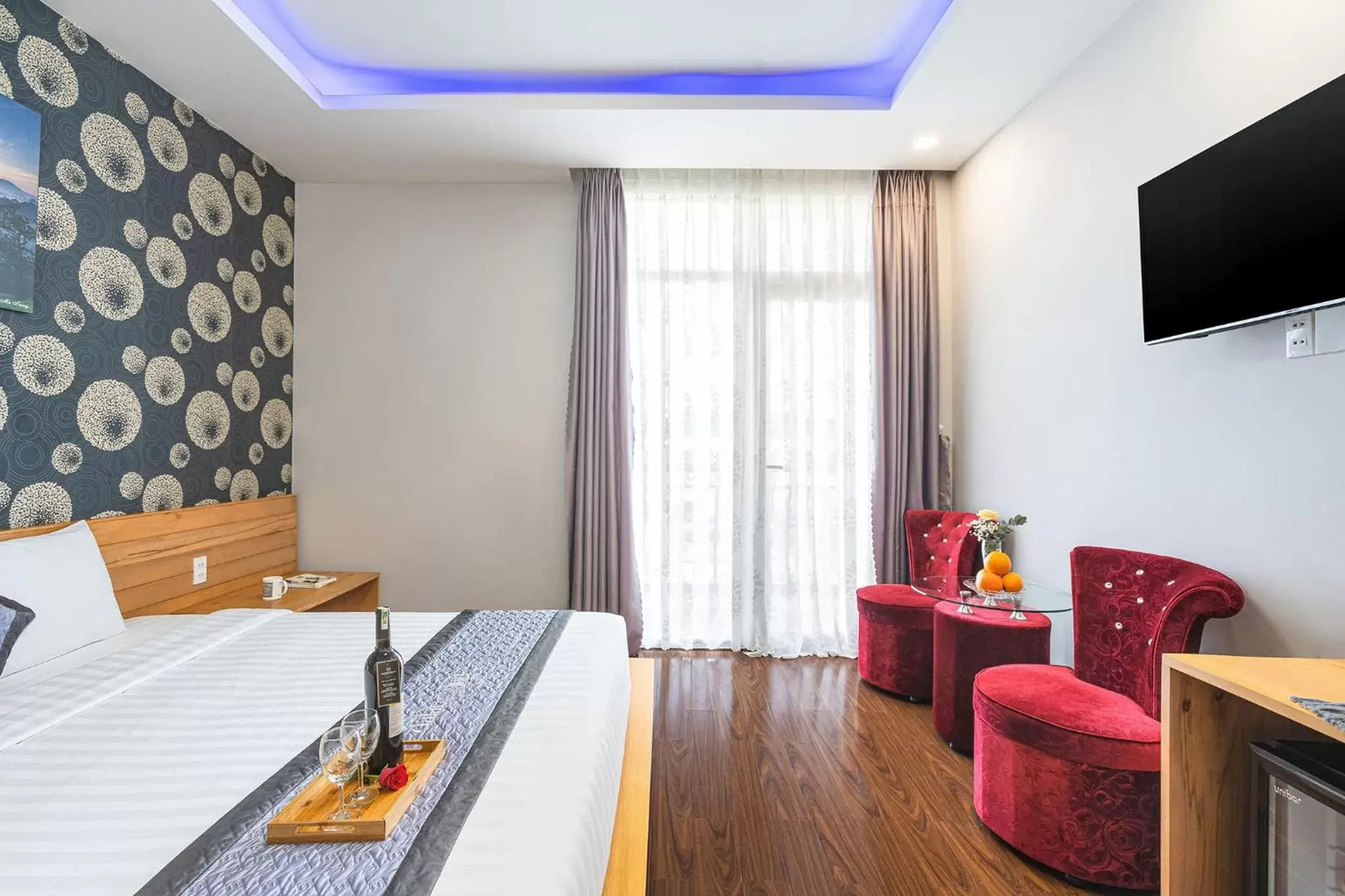 Bed in Dalat Wind Hotel Bed in Dalat Wind Hotel